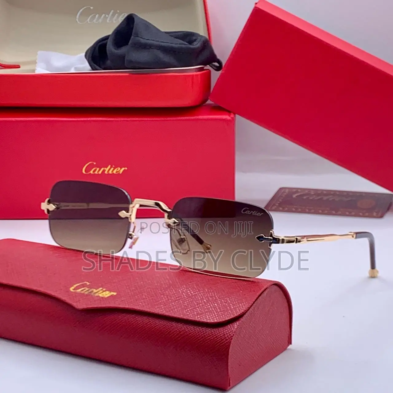 Authentic Cartier Sunglasses - Brand New!