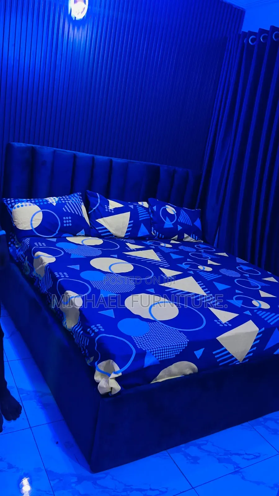 Demure ,Strong and Sturdy 6 by 6 Bedframe