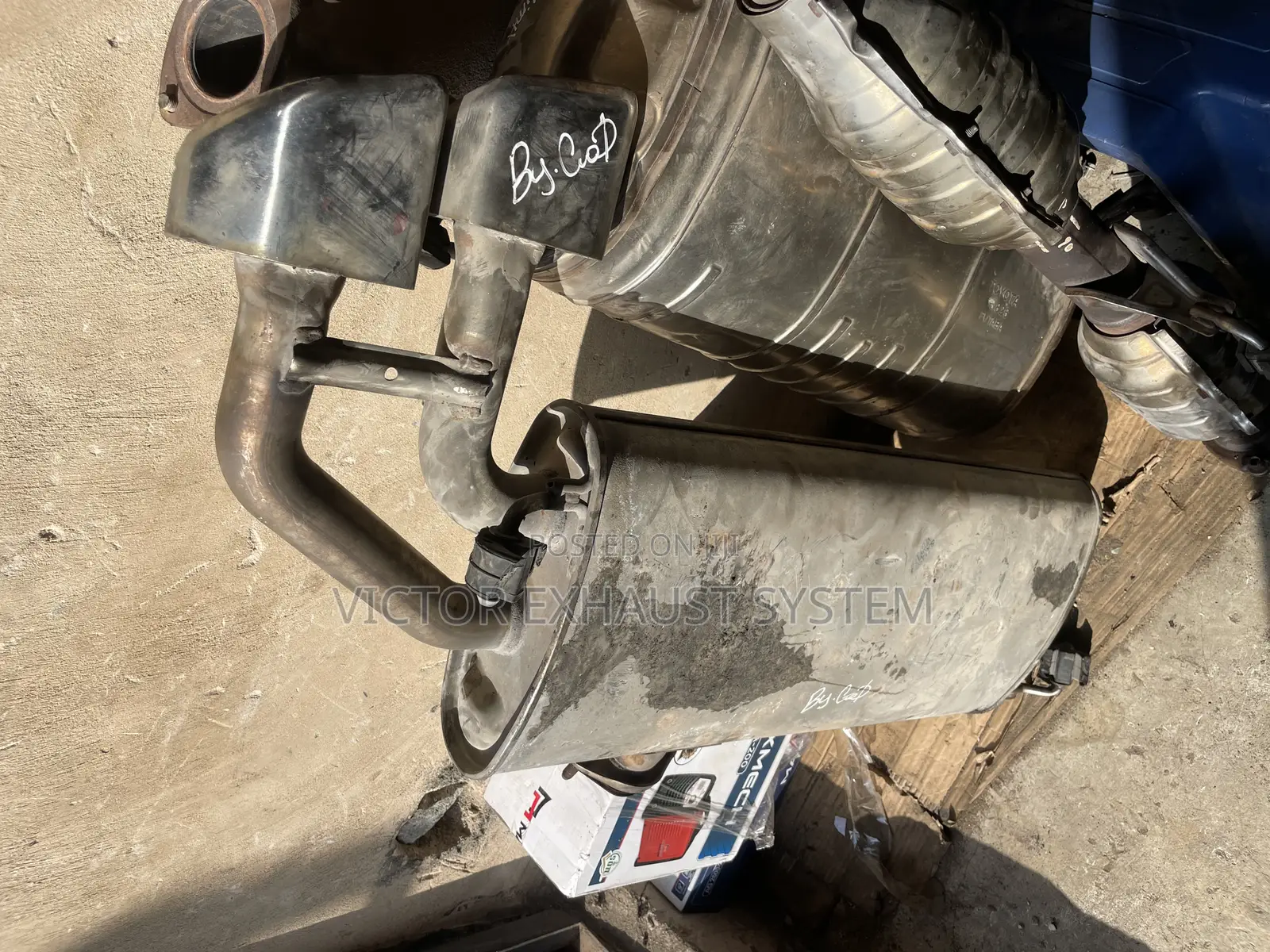 Exhaust Back Pot Hyundai Tucson 2022 Model