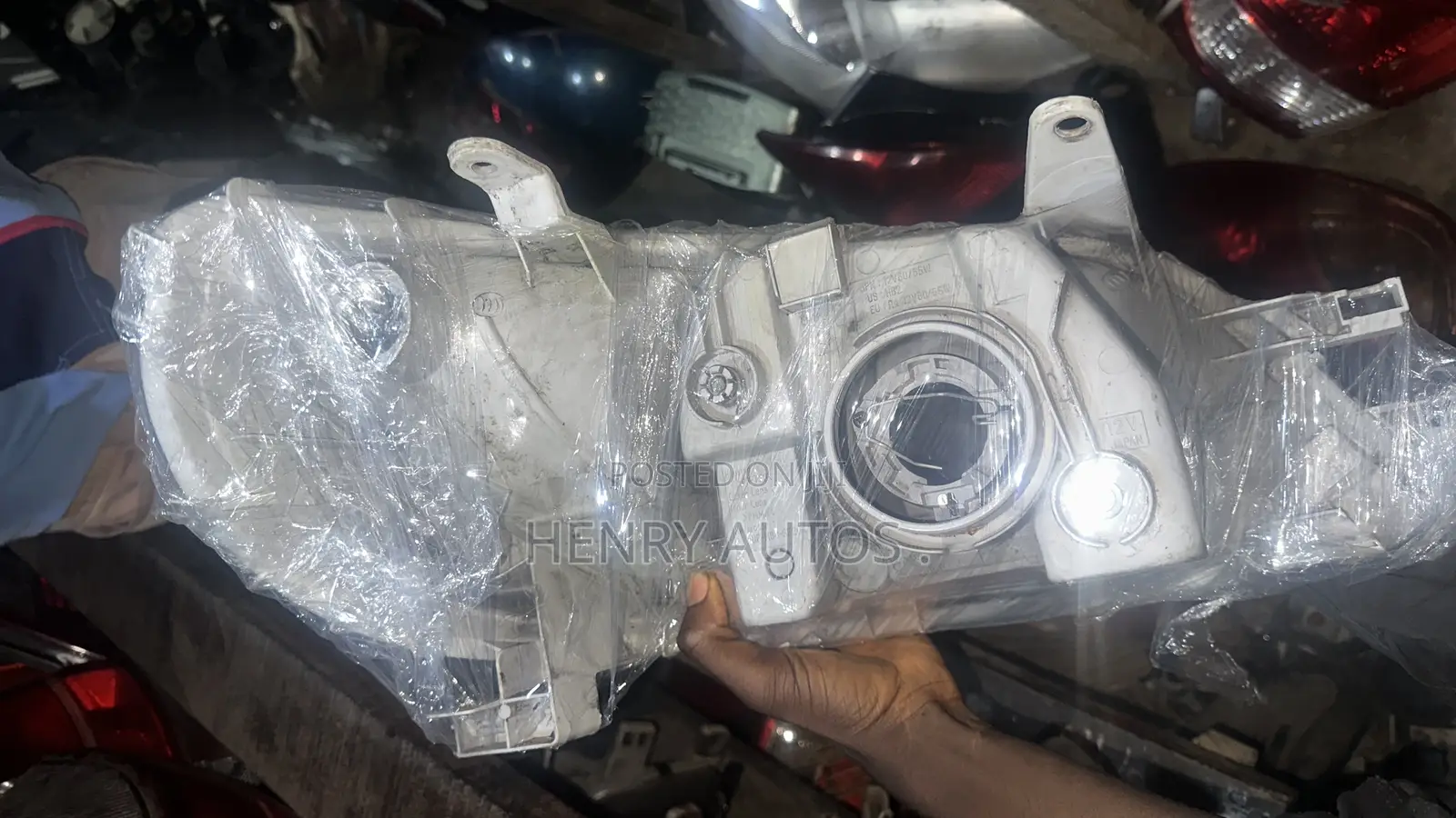 Set Headlamp Toyota Echo 2003