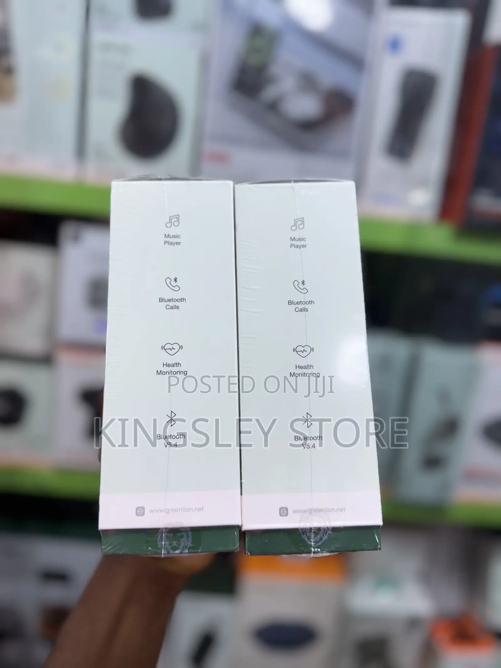 Green Lion Hilux Smart Watch With Extra Strap, 1.3" TFT Ips Display