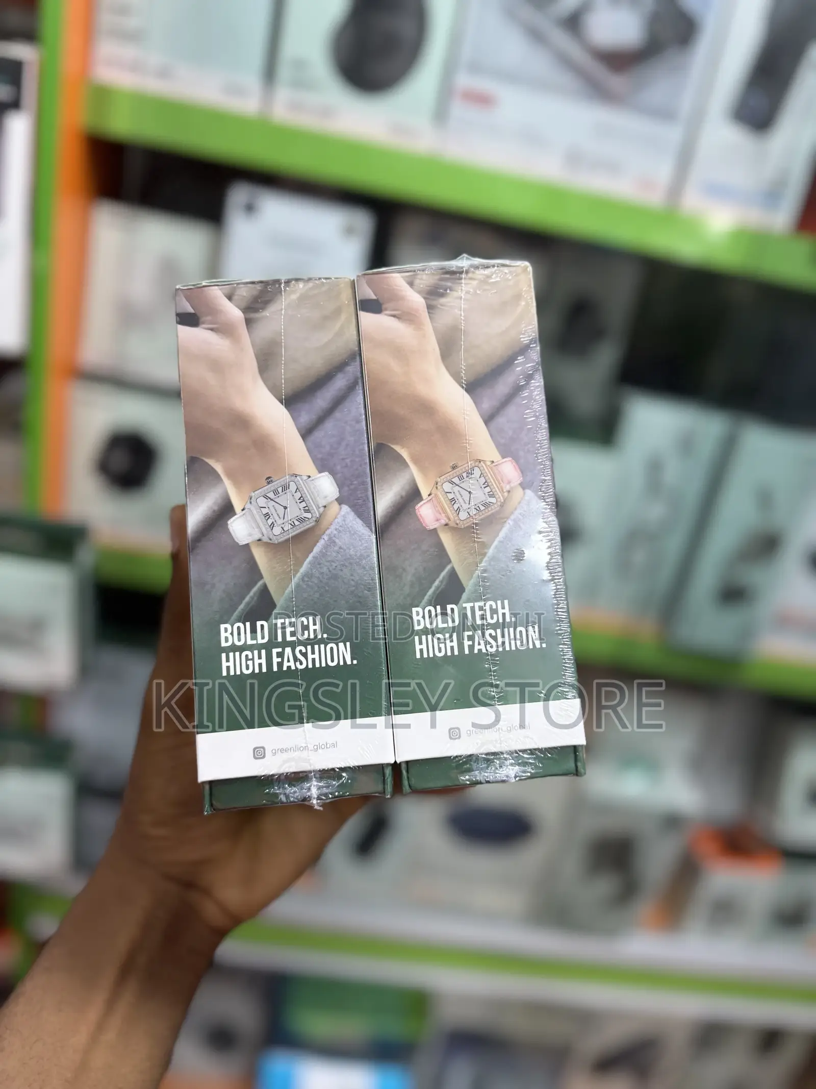 Green Lion Hilux Smart Watch With Extra Strap, 1.3" TFT Ips Display