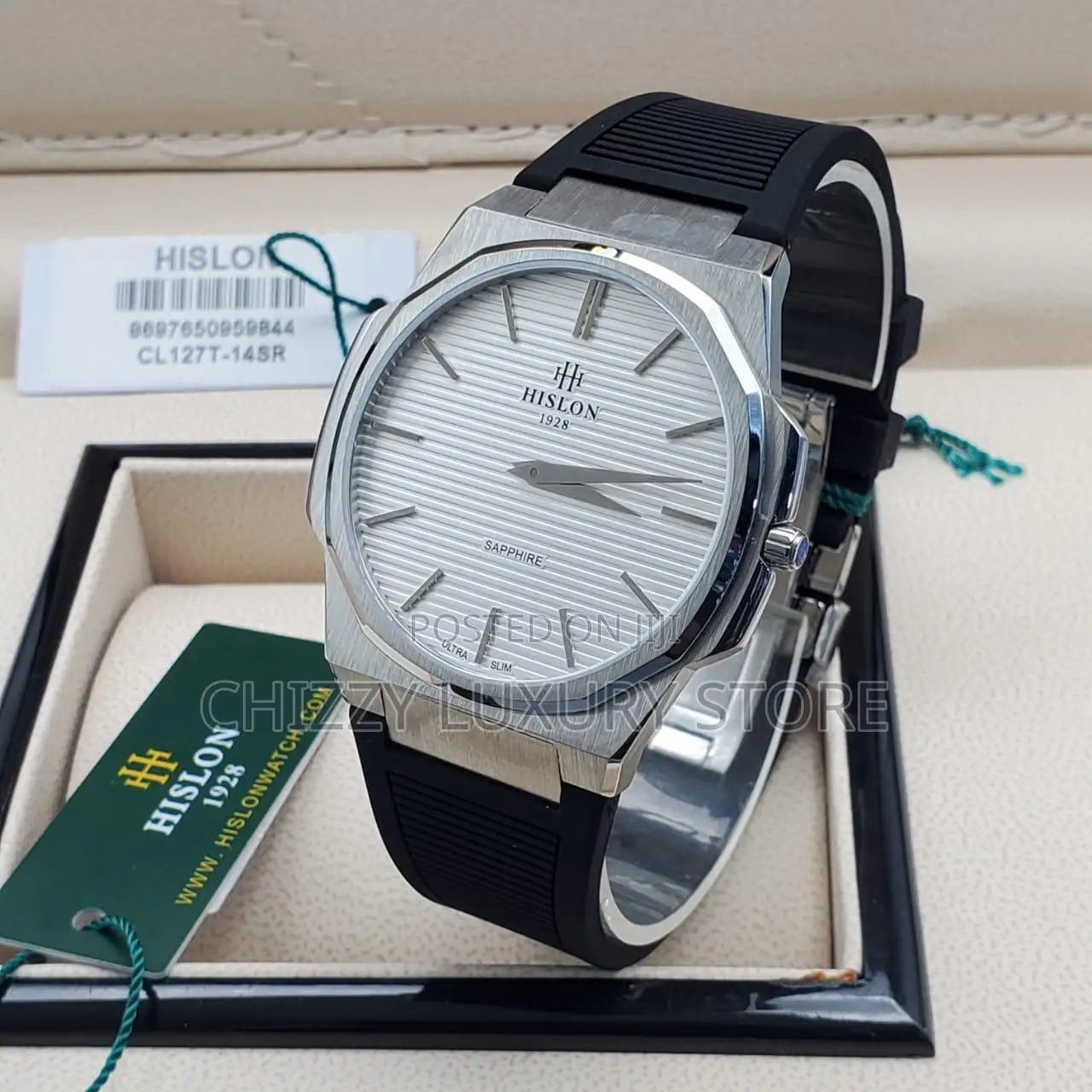 Hilson Quality Luxury Men Water Resistance Wristwatch
