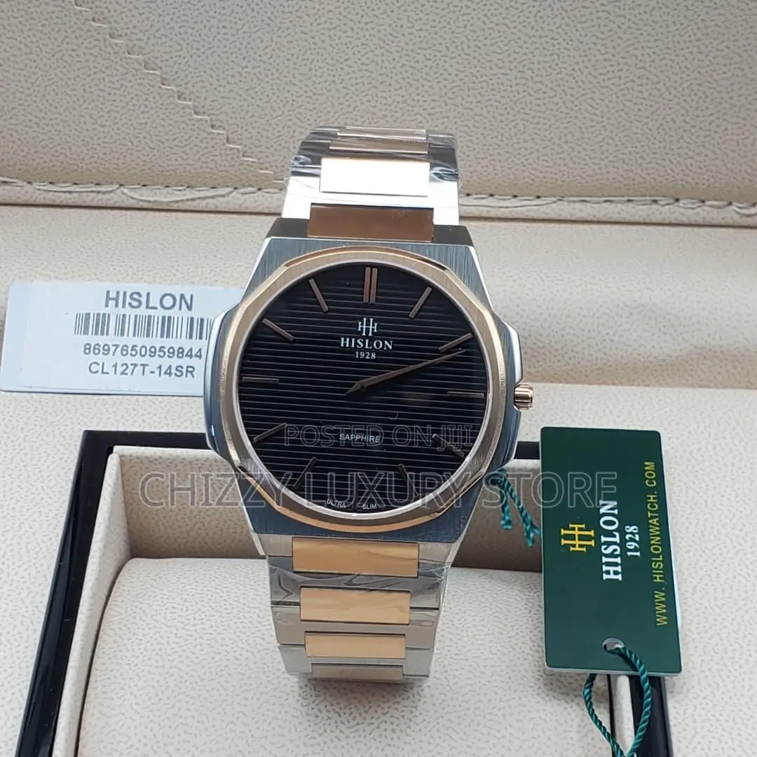 Hilson Quality Luxury Men Water Resistance Wristwatch
