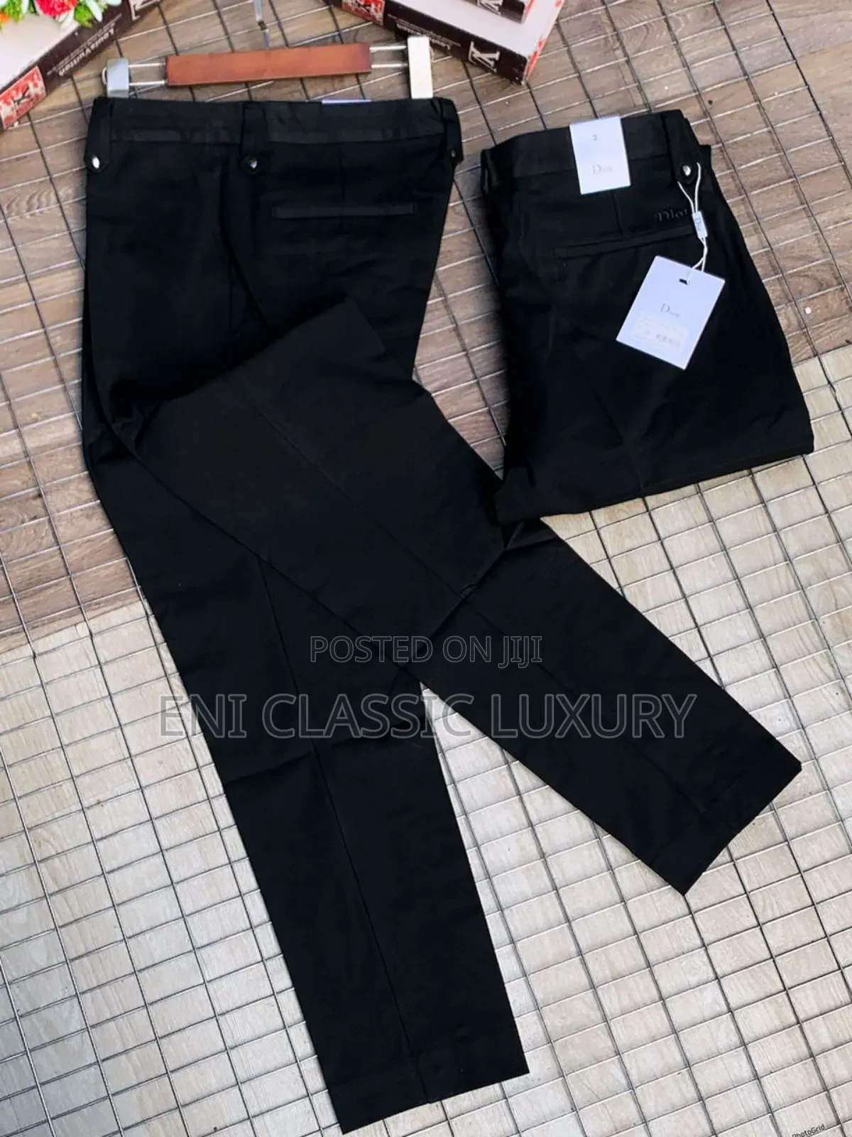 Pure Quality Luxury Men's Pants Trousers Dior Well Branded