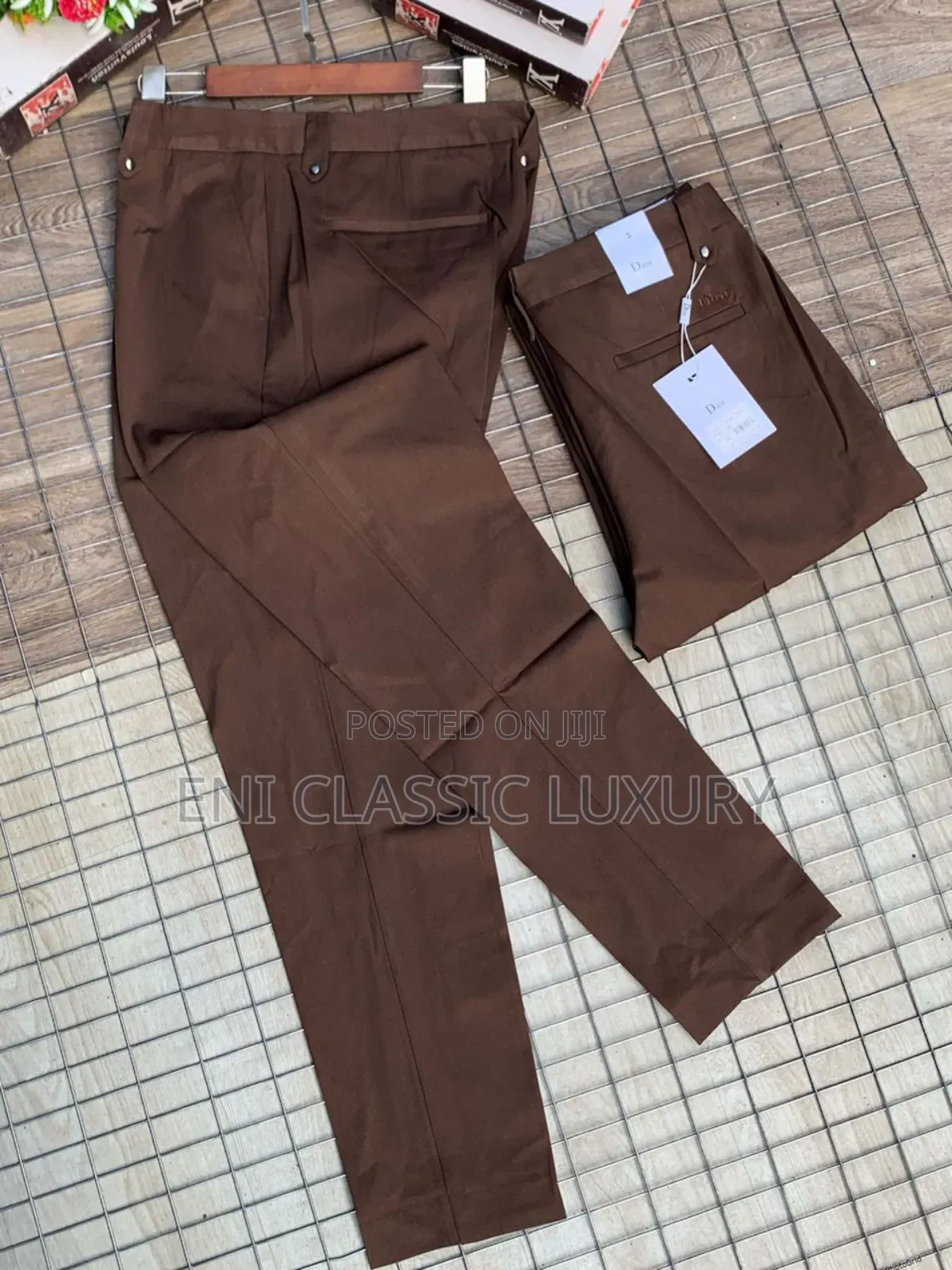 Pure Quality Luxury Men's Pants Trousers Dior Well Branded