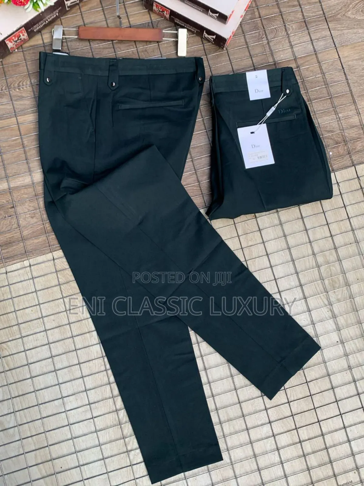 Pure Quality Luxury Men's Pants Trousers Dior Well Branded