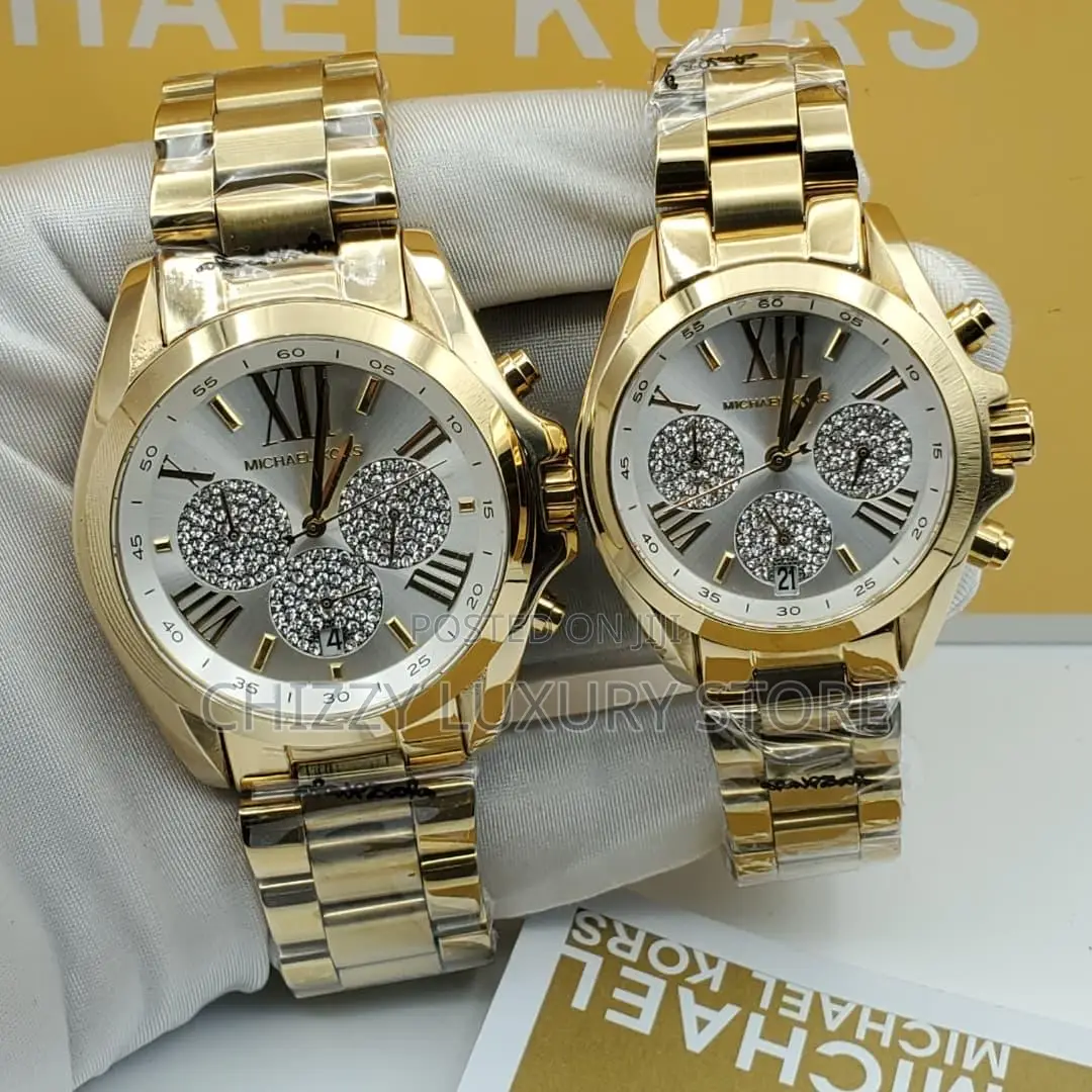 Micheal Kors Quality Luxury Men Chain Strap Wristwatch