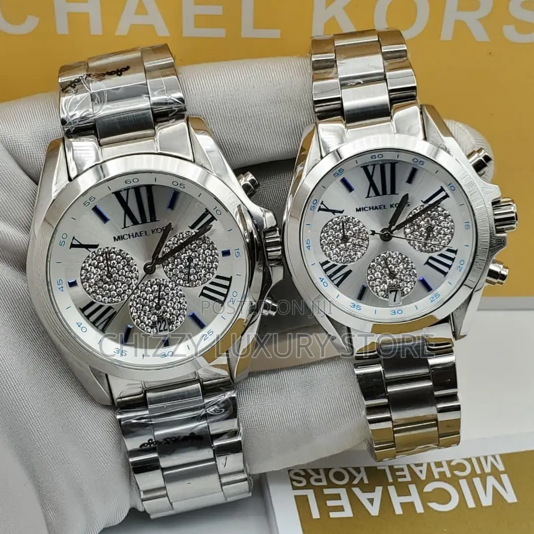 Micheal Kors Quality Luxury Men Chain Strap Wristwatch