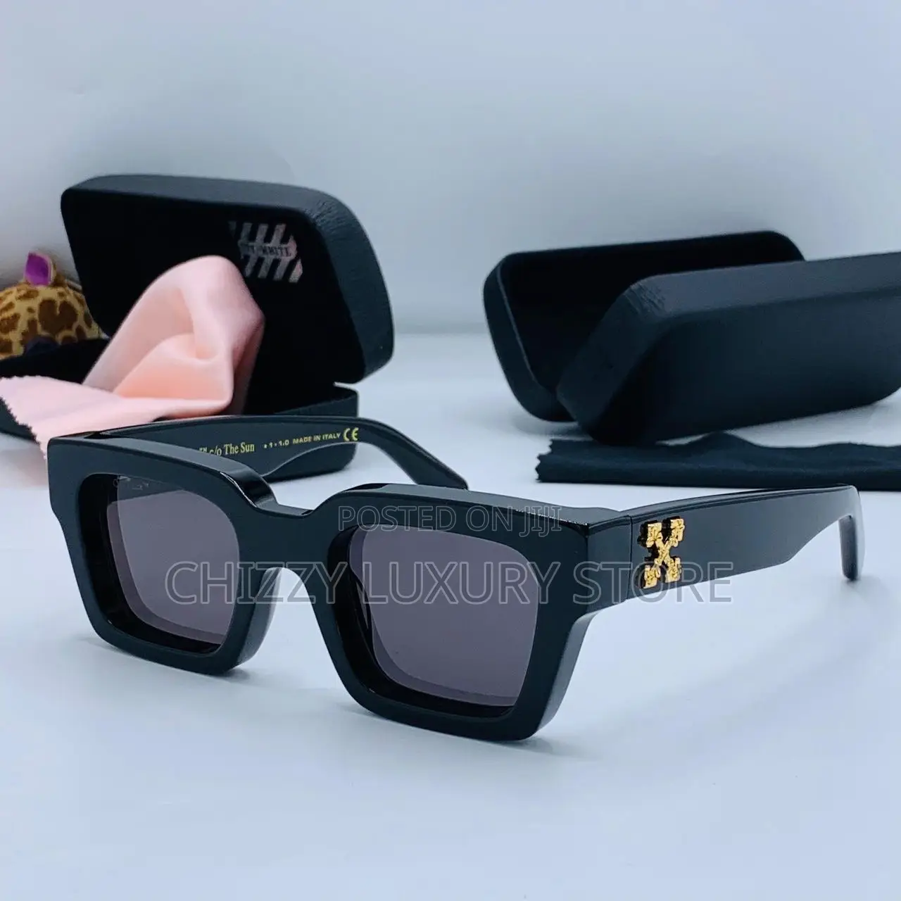 Off-White Quality Luxury Men Sunglasses