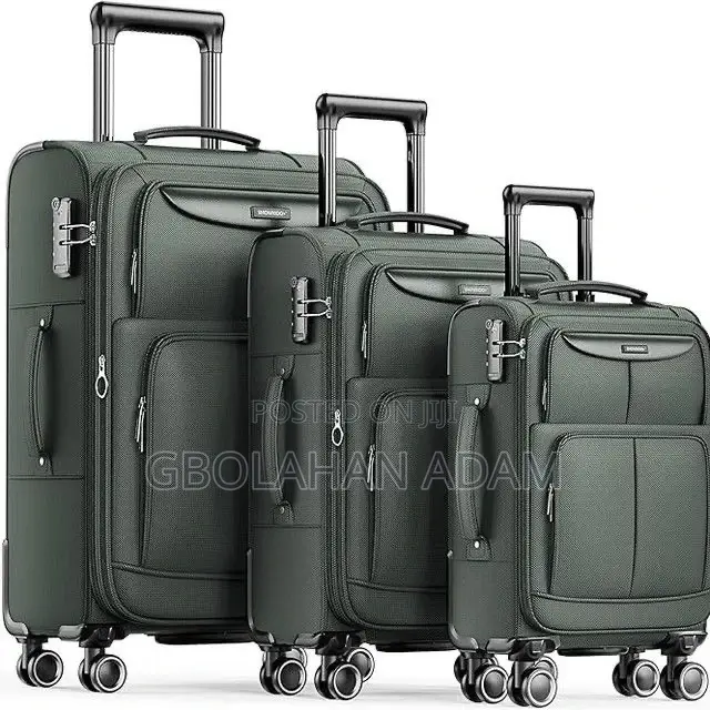 Showkoo Luggage Sets 3 Piece Softside