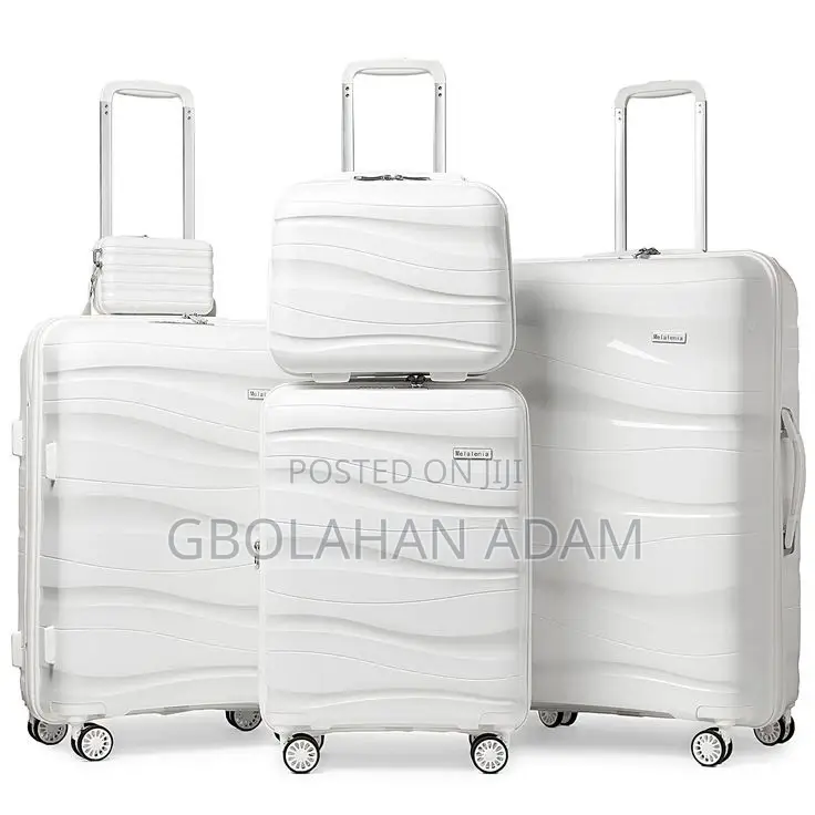 Elegant Travel Companion Set - 4 Piece Lightweight Suitcases