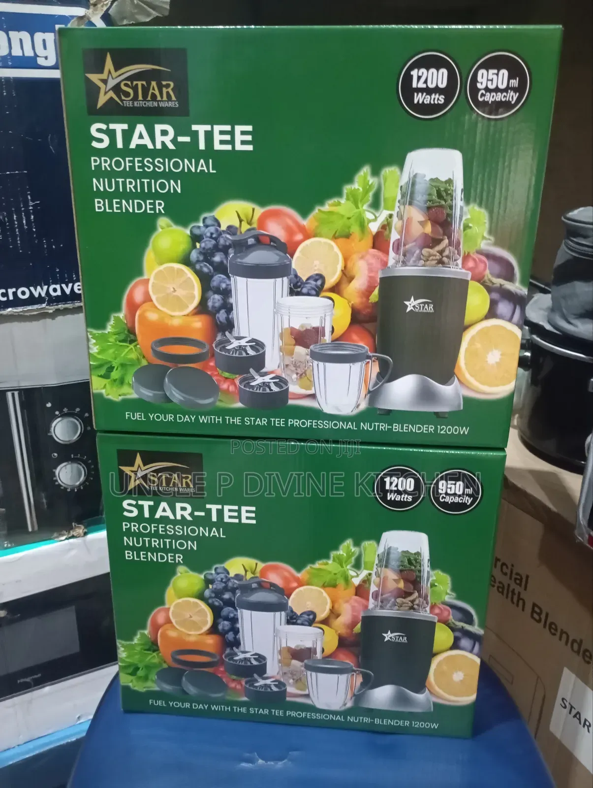 Star Tee Multi Purpose Professional Nutri Blender, 1200w, and 950ml