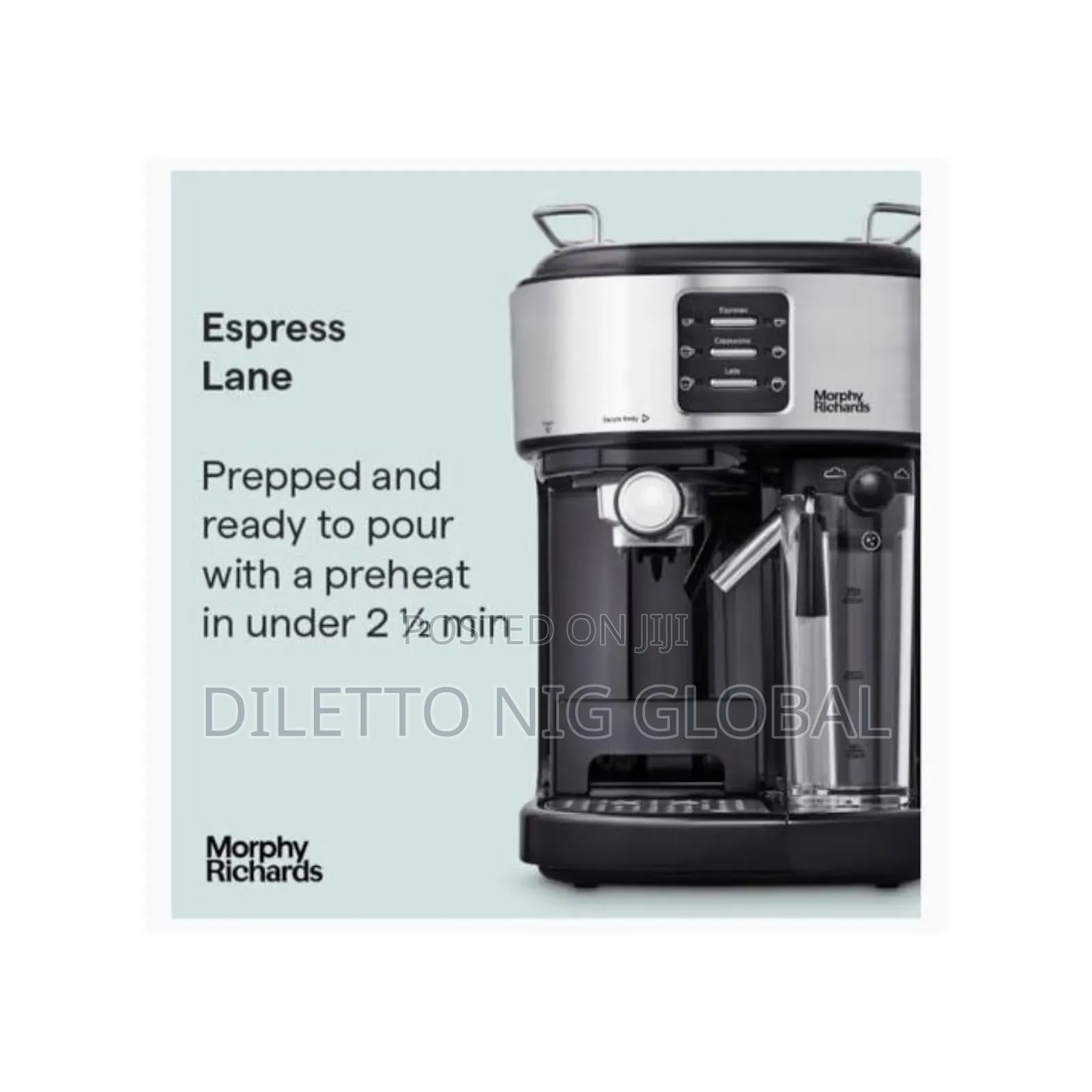 Morphy Richards Coffee Machine With Automatic Milk Frother
