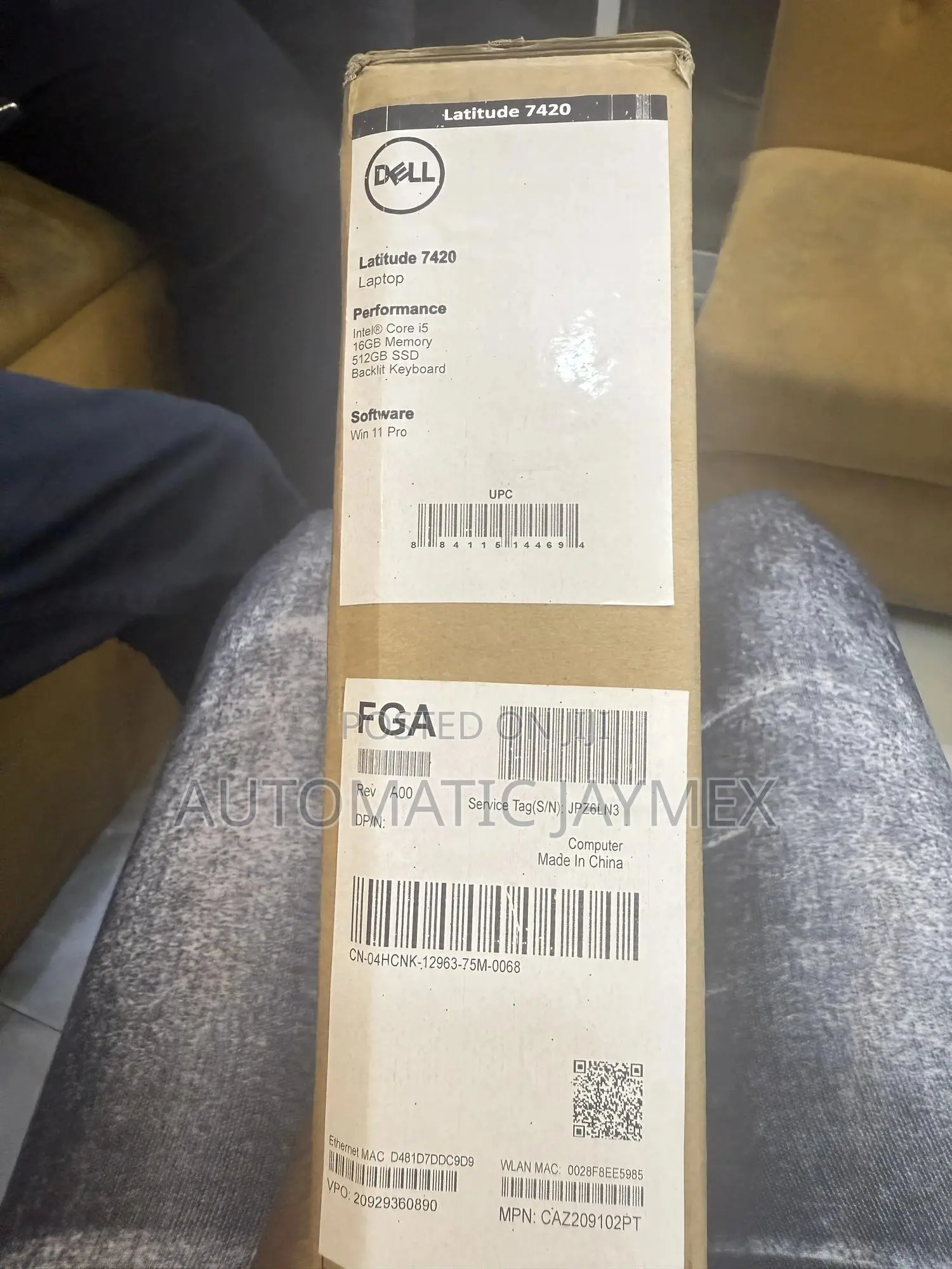 New Laptop Dell Latitude 7420 16GB Intel Core I5 SSD 512GB