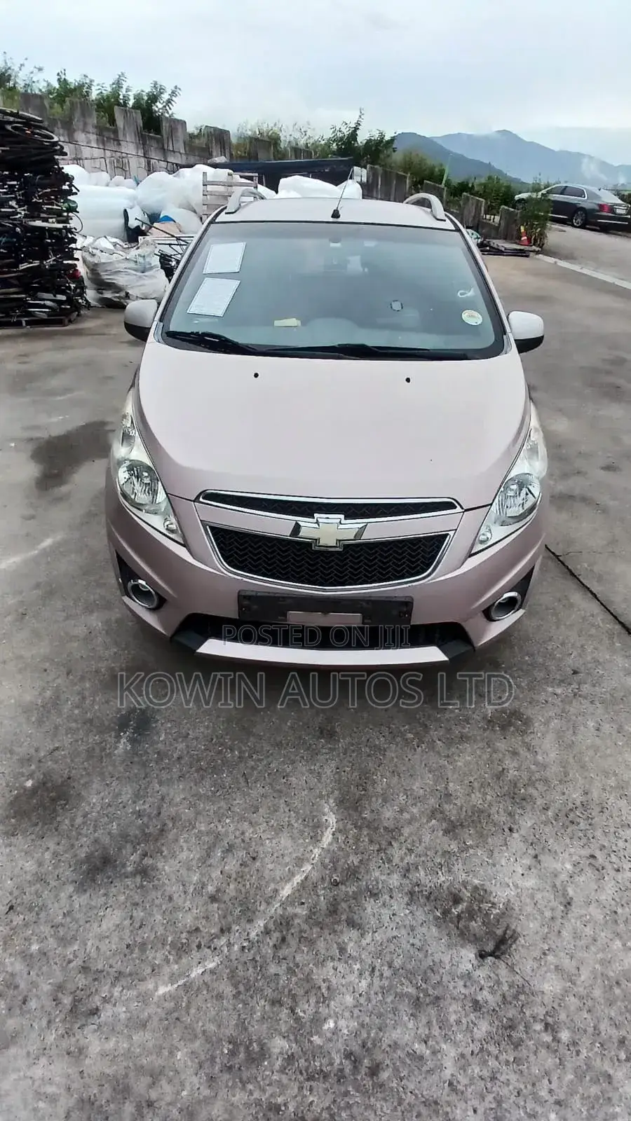 Chevrolet Spark 2012 Pink