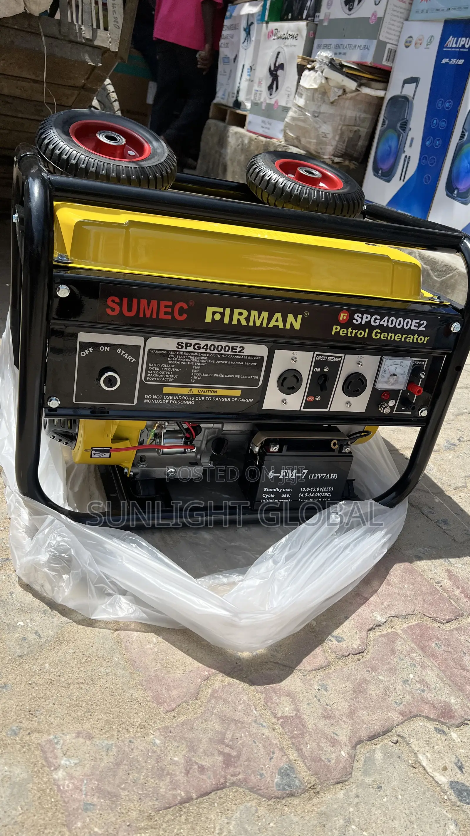 Sumec Firman Generator 4.5kva