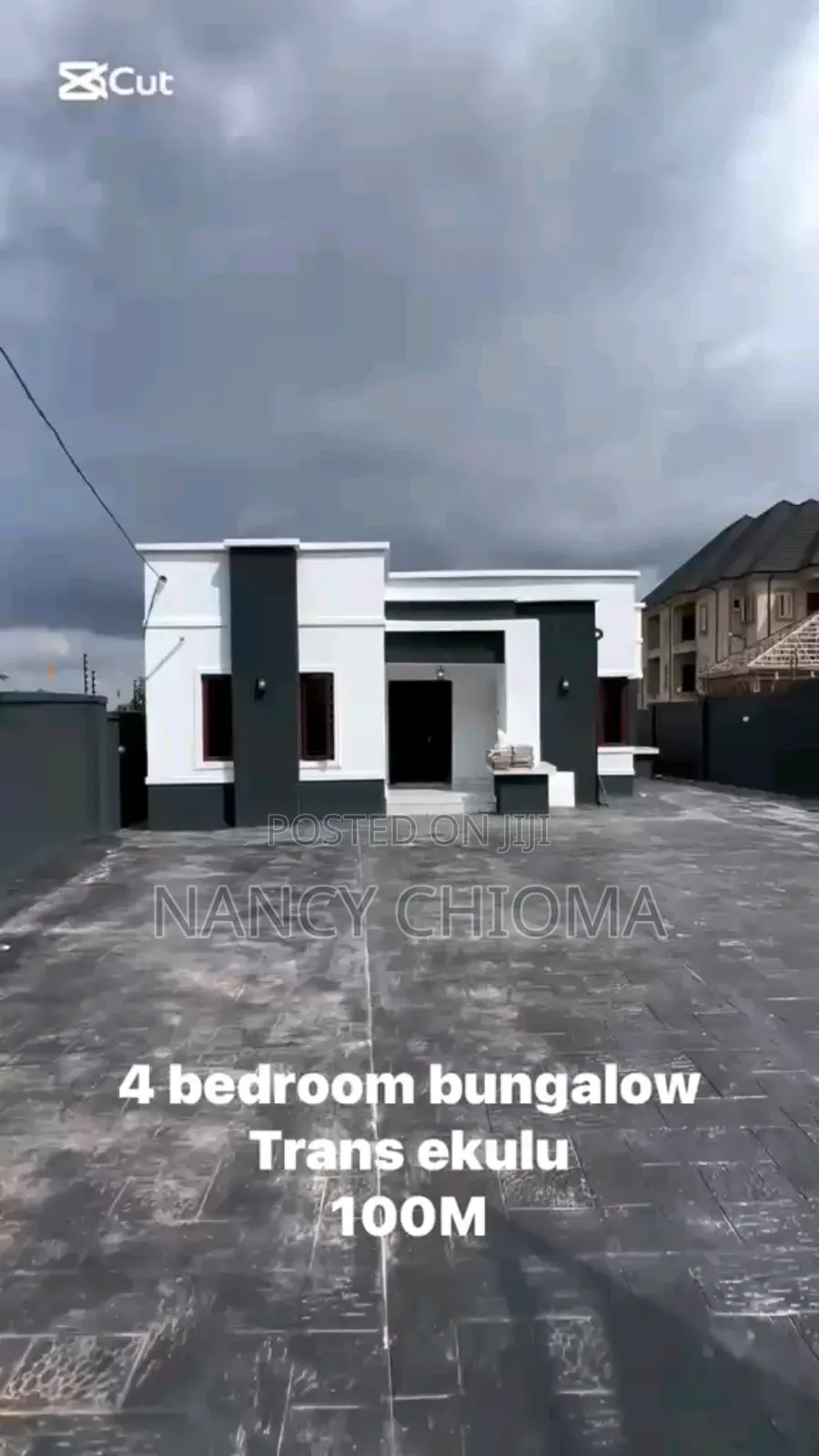 Furnished 4bdrm Bungalow in Transekulu, Enugu for sale
