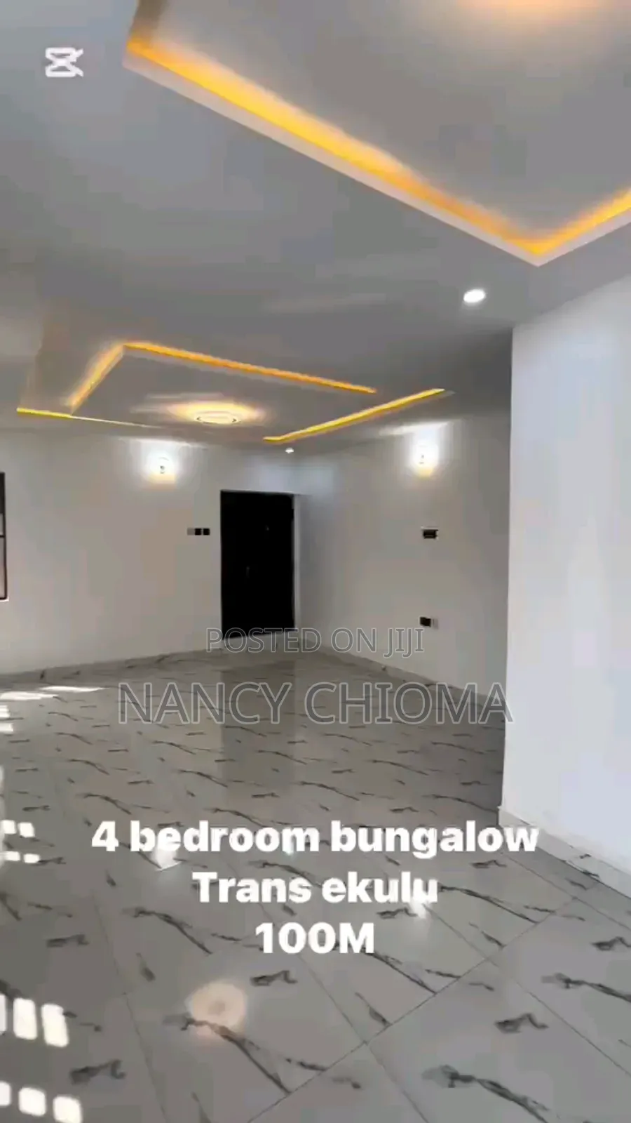 Furnished 4bdrm Bungalow in Transekulu, Enugu for sale