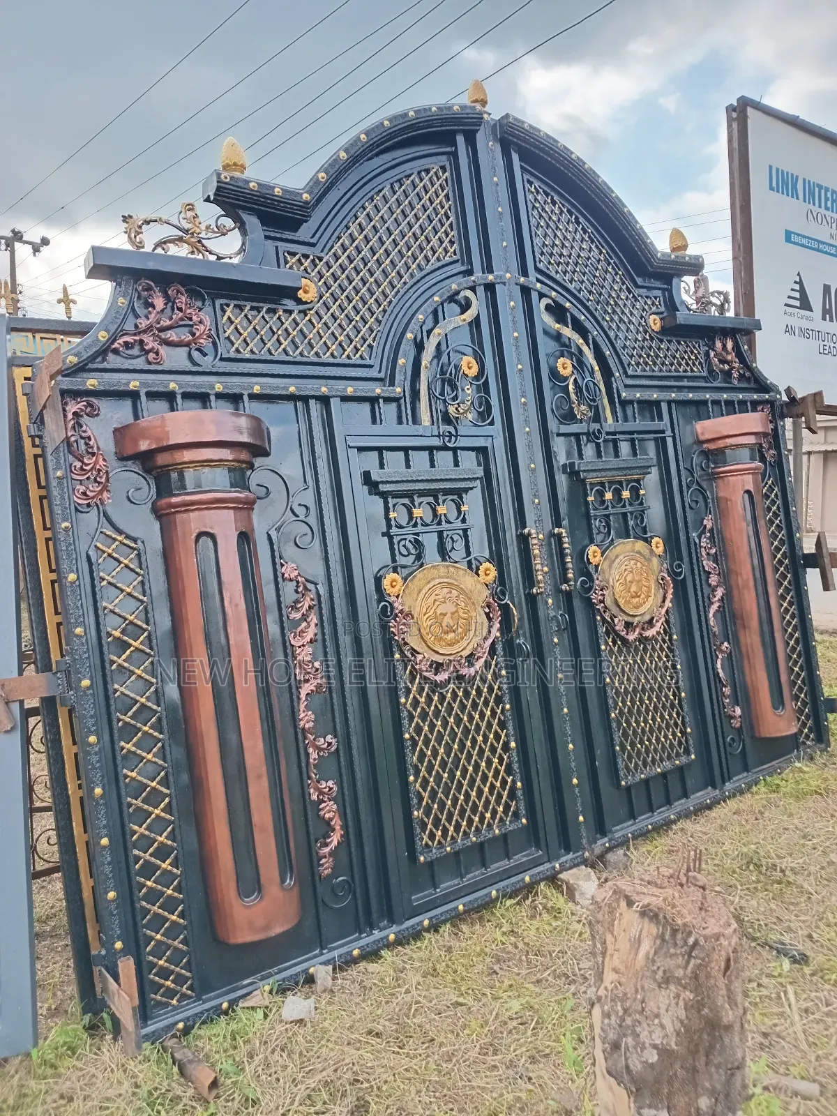 Royal Wrought Iron Gate.