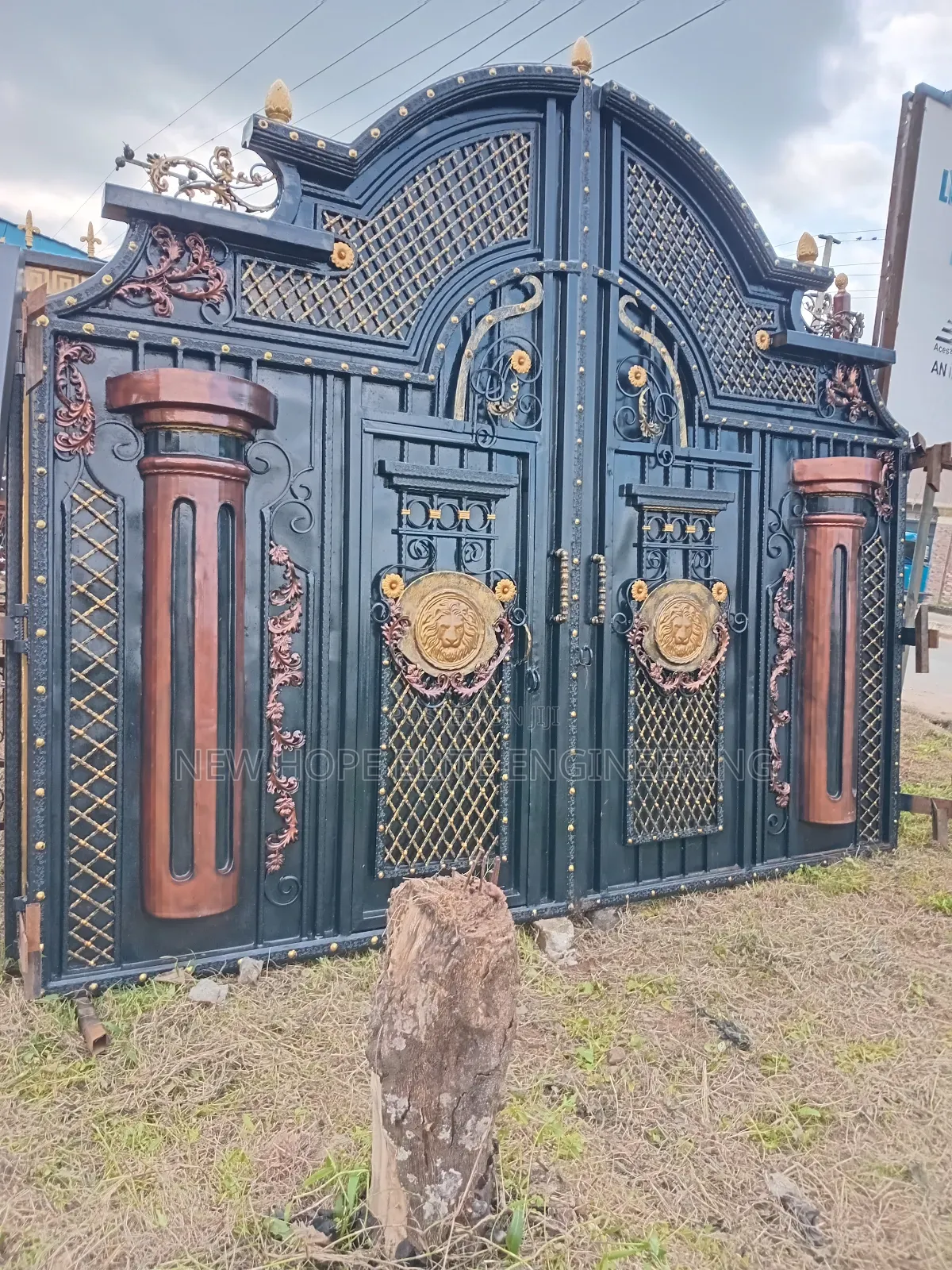 Royal Wrought Iron Gate.
