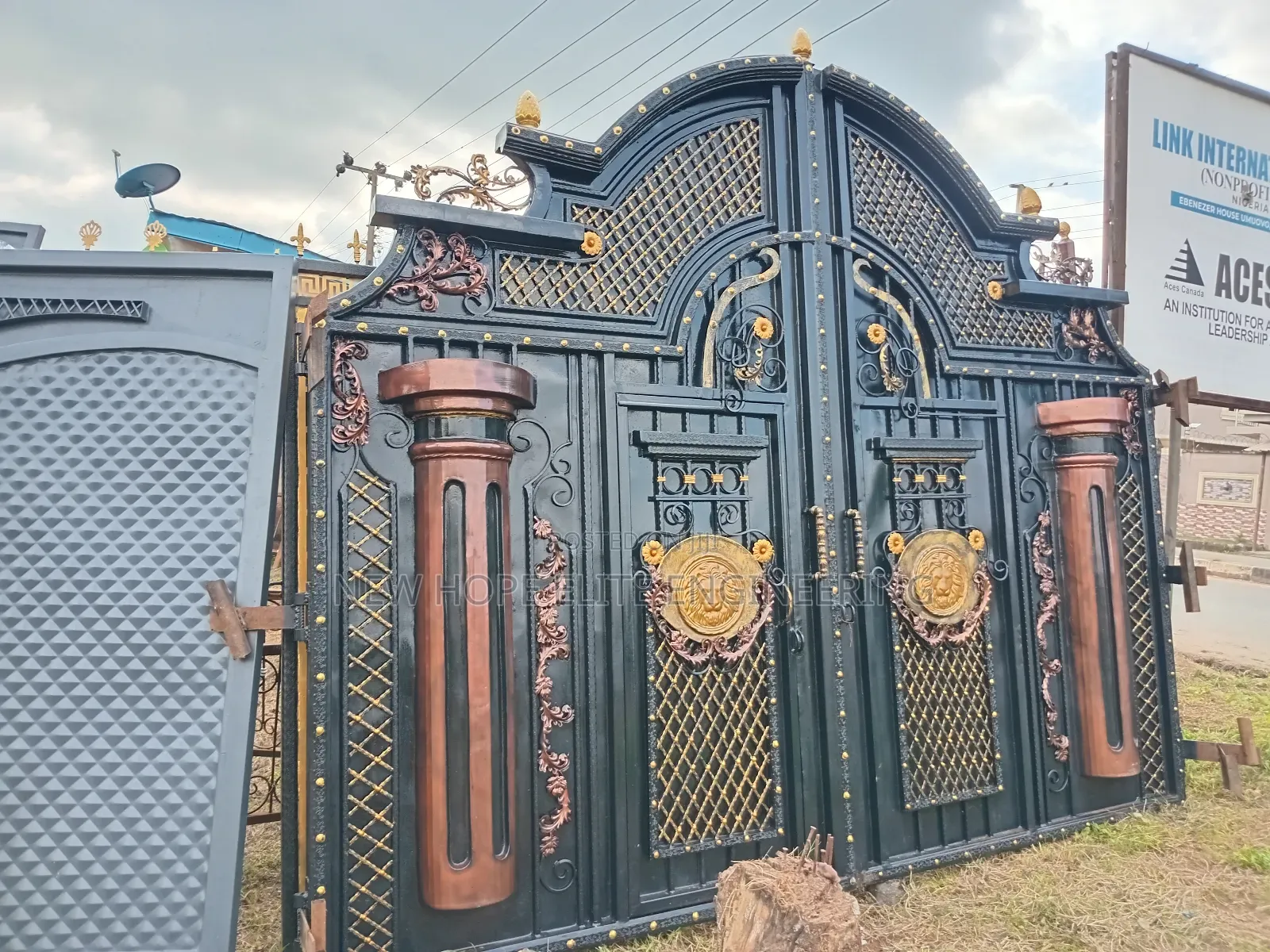 Royal Wrought Iron Gate.