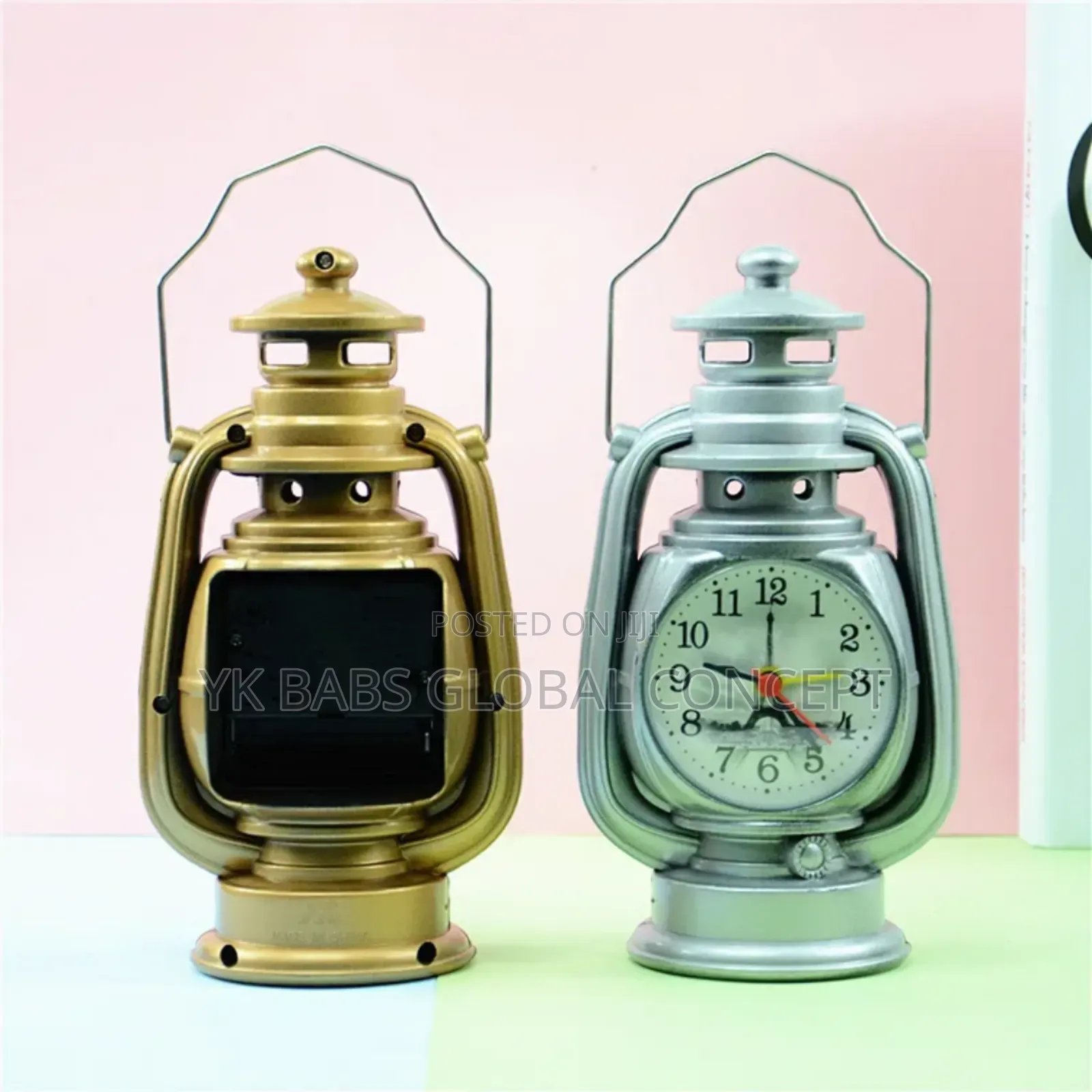 Alarm Clock Elegant Oldschool Lamp