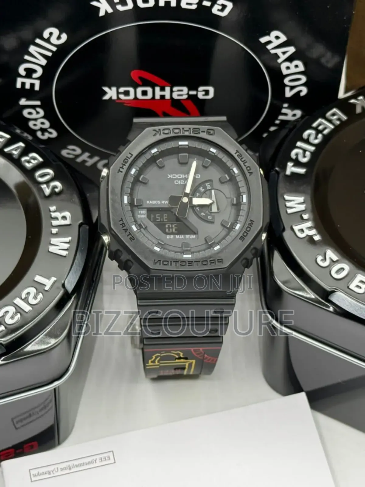 High Quality G-Shock Black Rubber Strap Quartz Watch in Store