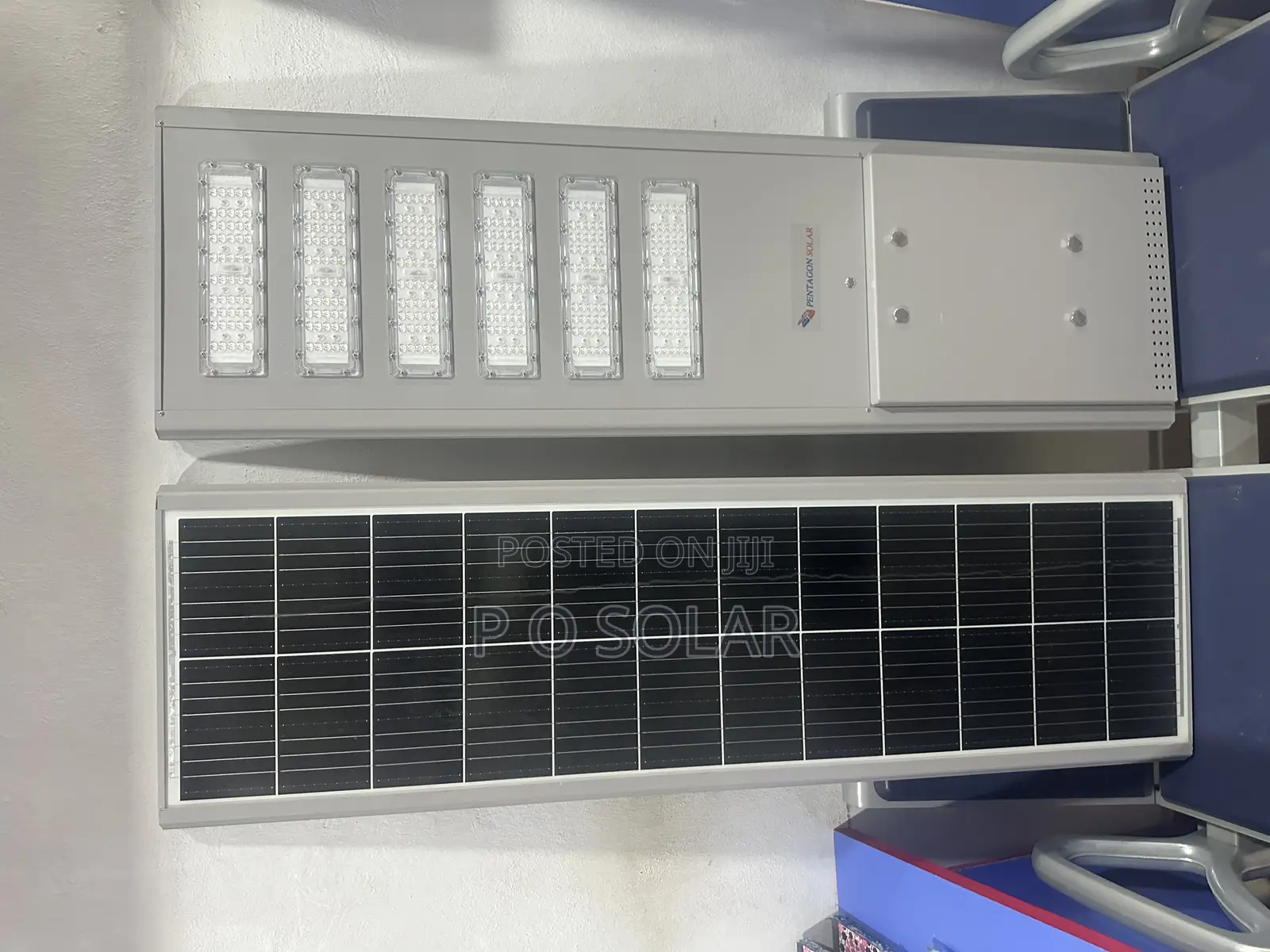 150w P O Pentagon Industrial Solar Street Light