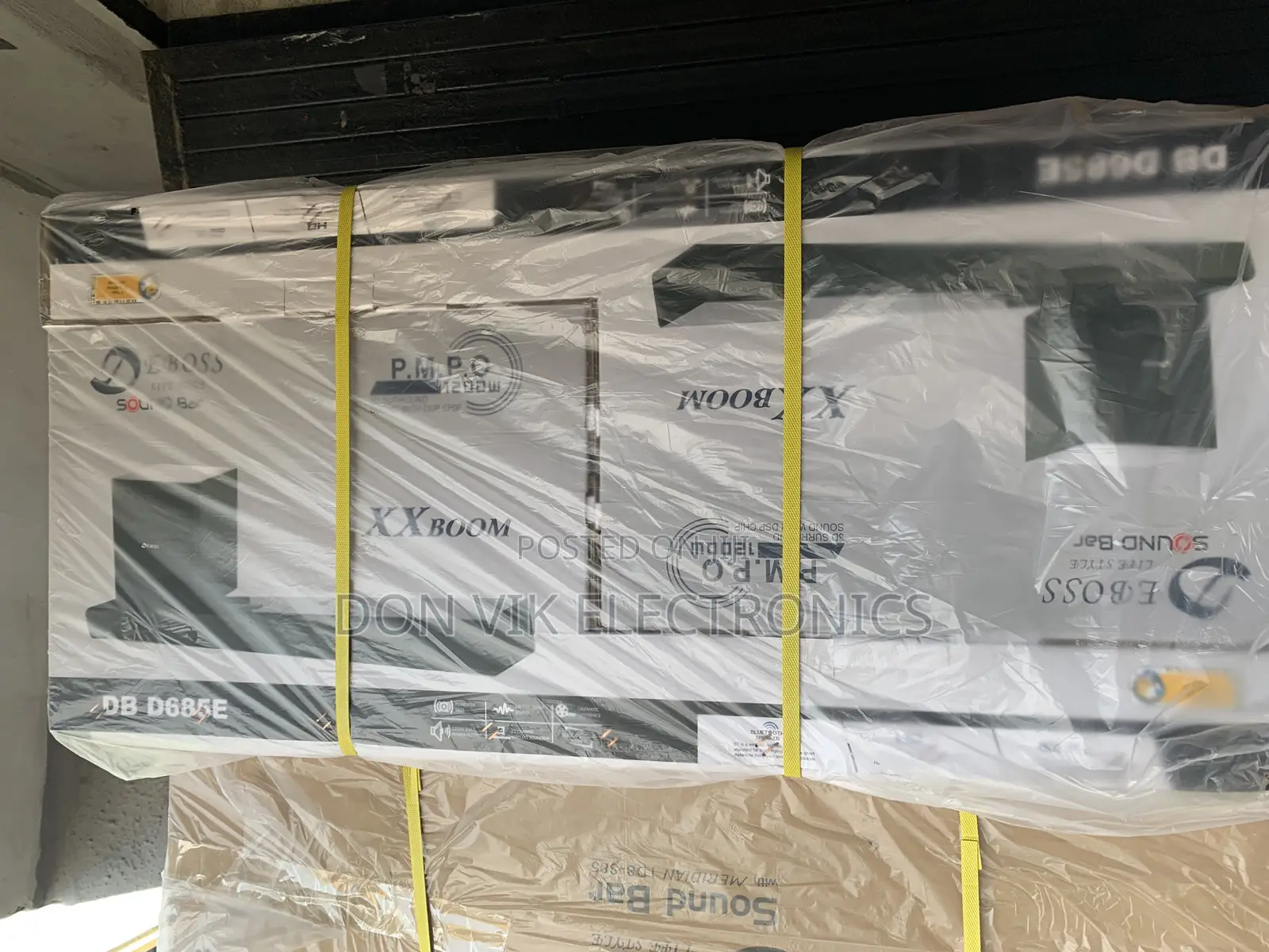 Brand New Deboss 1,200 Watts Wireless Soundbar