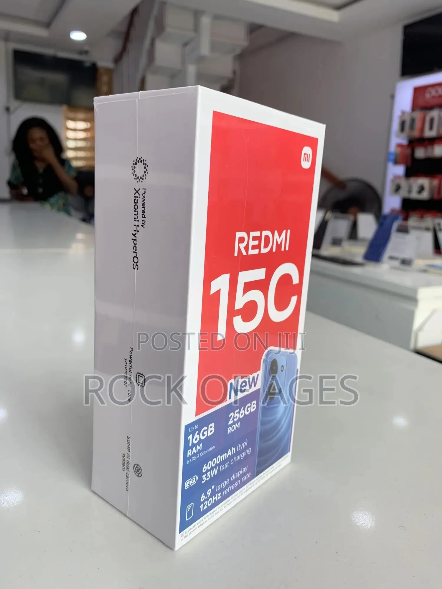 New Xiaomi Redmi 15C 4G 256 GB Orange