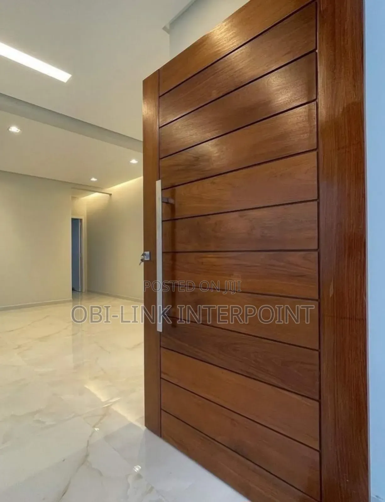 4ft by 8ft Mahogany Luxury Door