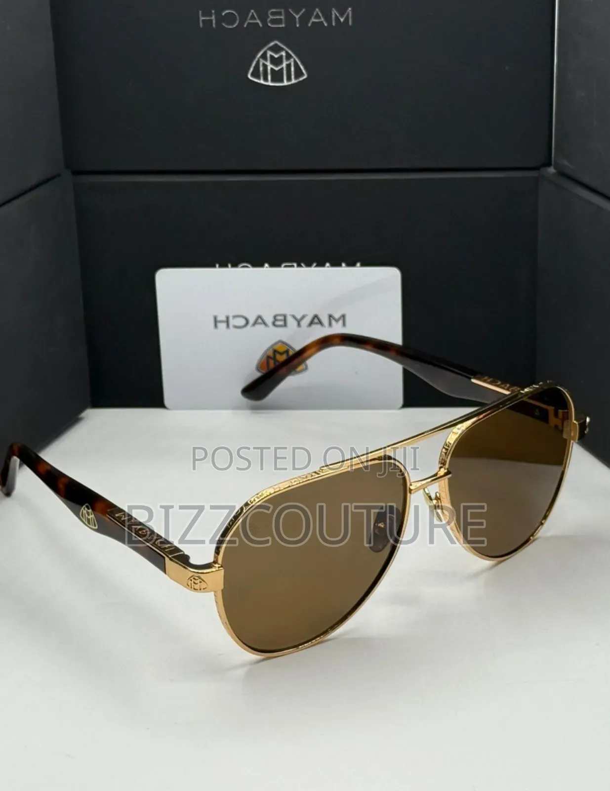 Original Maybach Aviator Sunglasses Available in Store