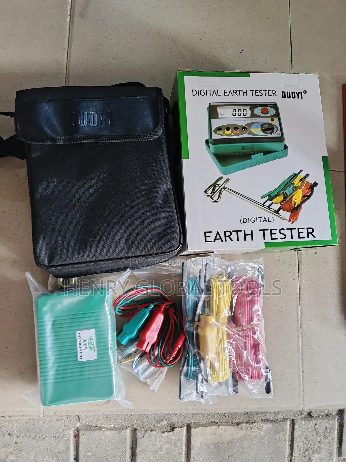 Digital Earth Tester
