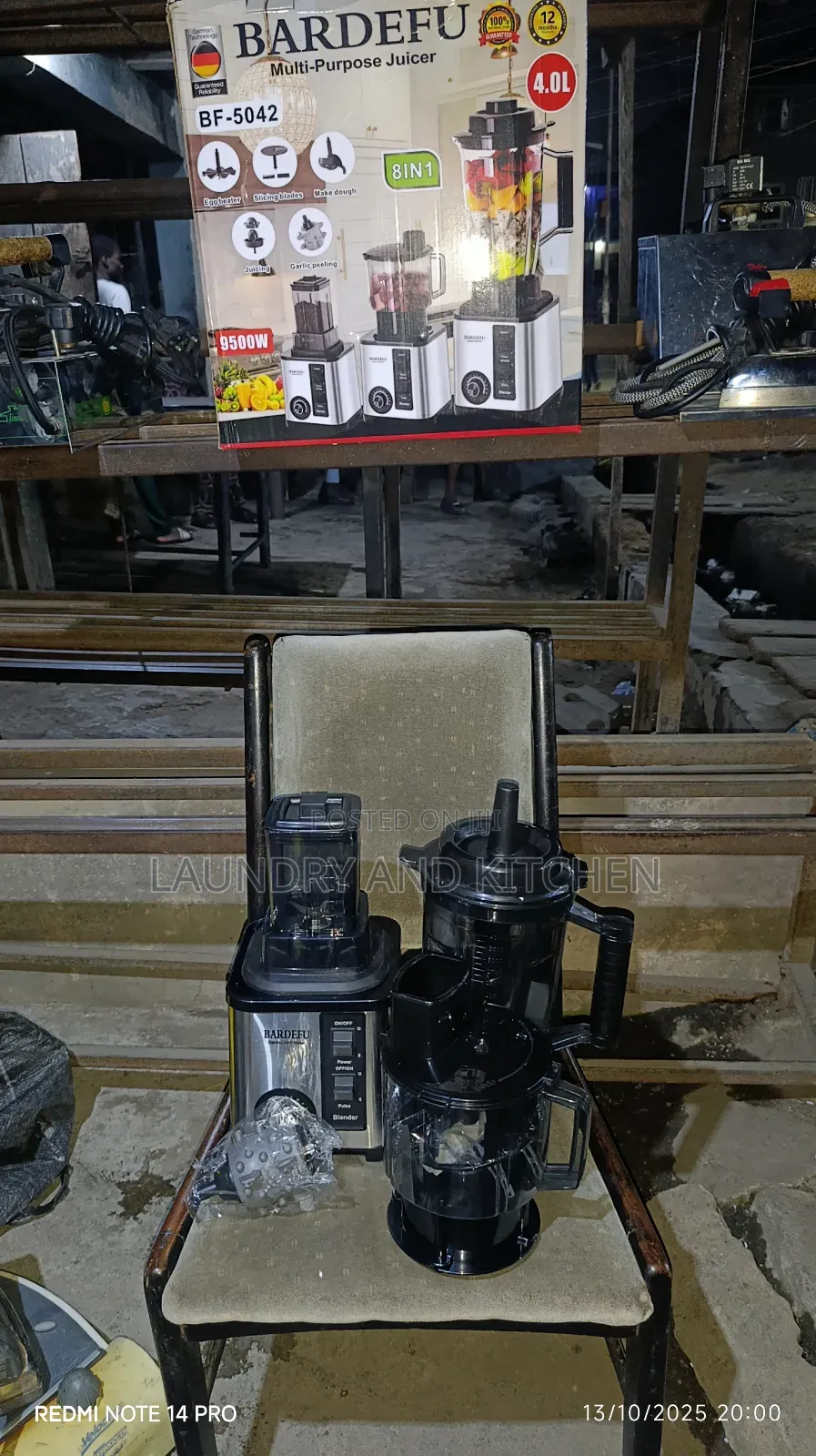 Brand New 8 in 1 Blender for Your Sweet Home