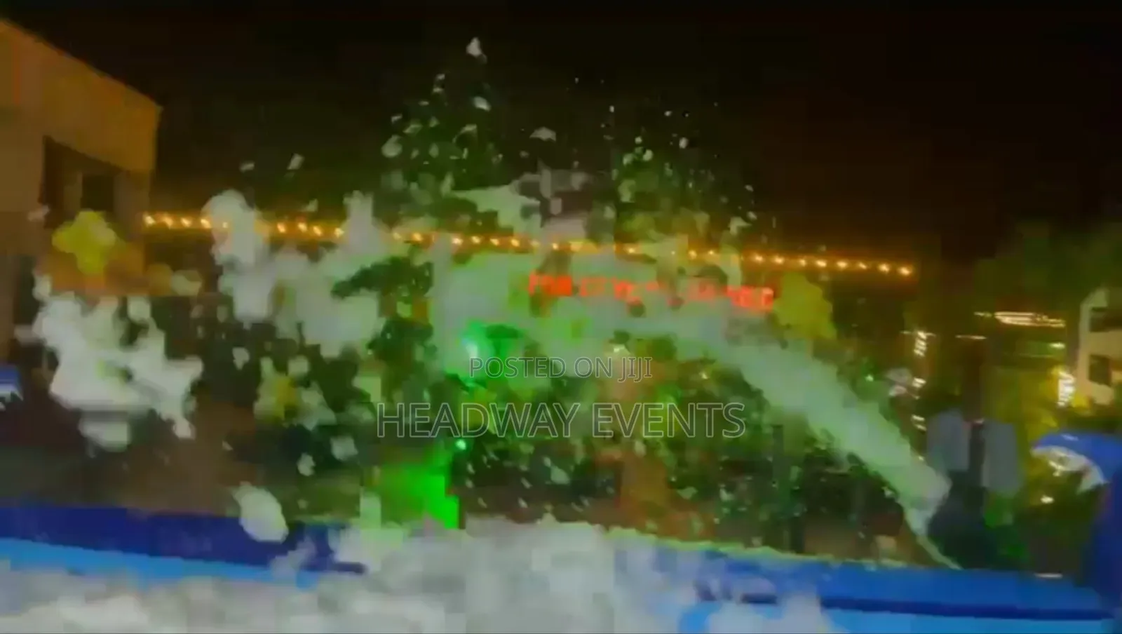 Foam Machine Swimming Pool Service for Water Gun Splash Party