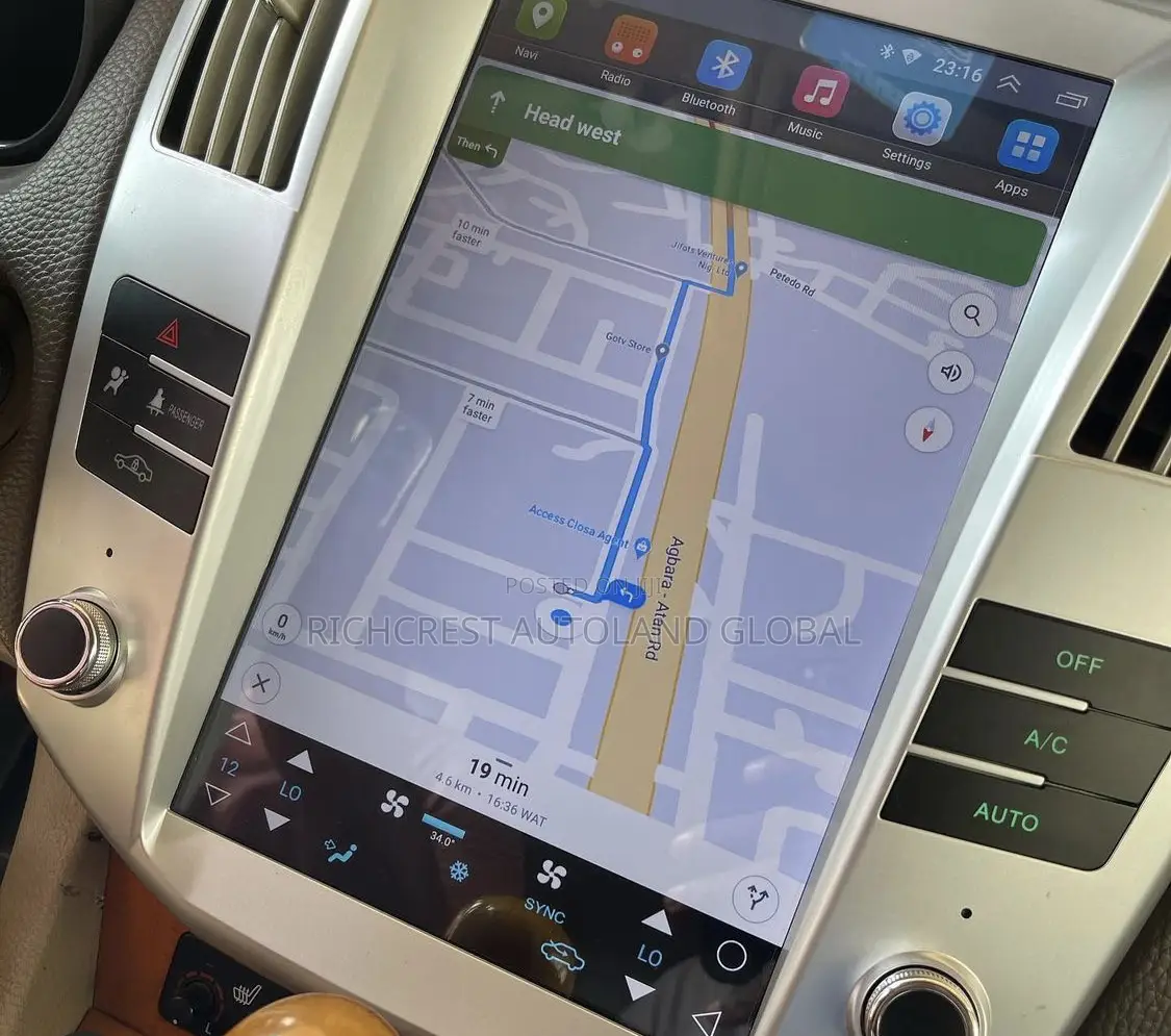 Lexus Rx 330 Android Screen (Long )