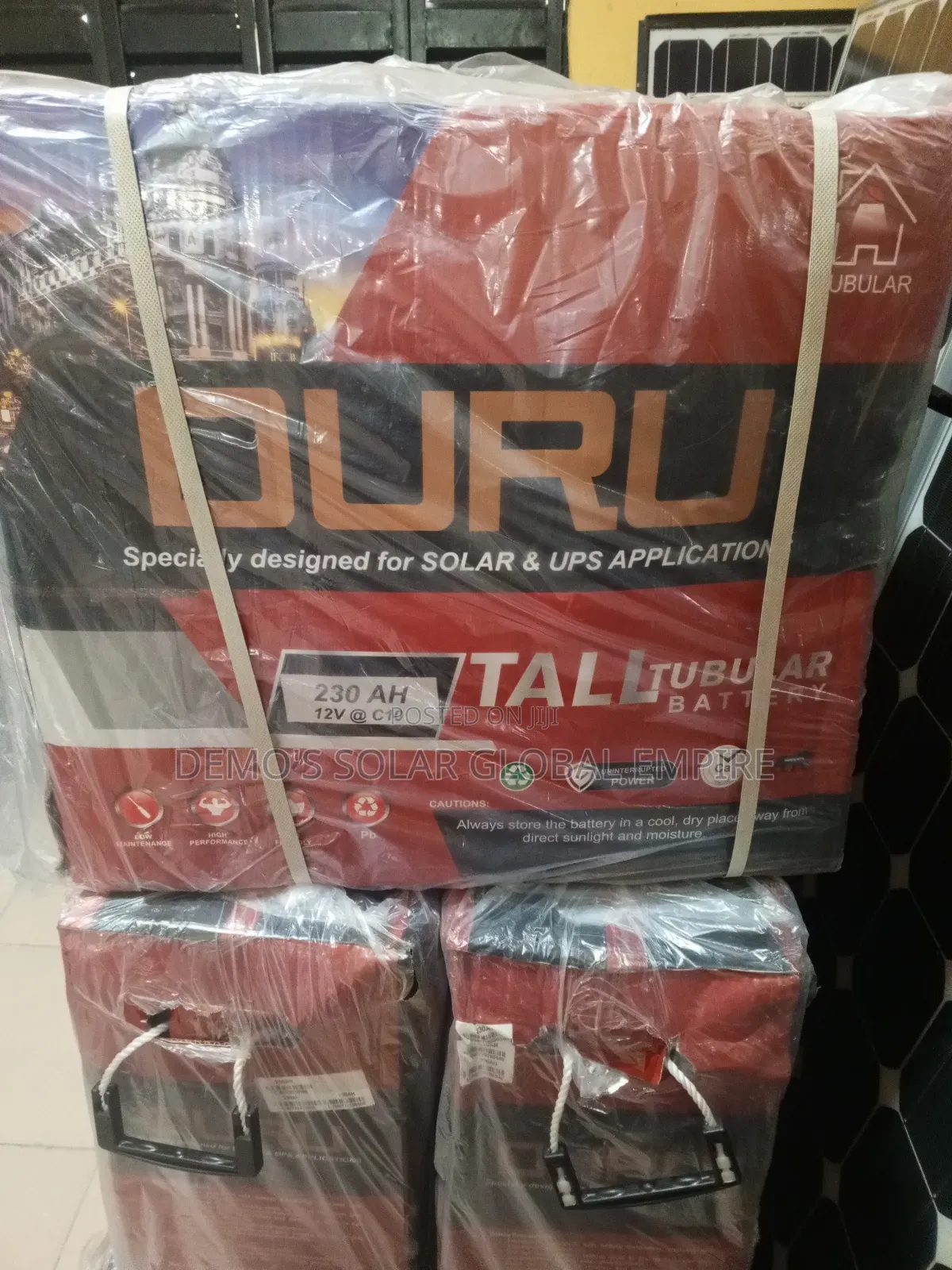 Tubular Battery Duru 230a