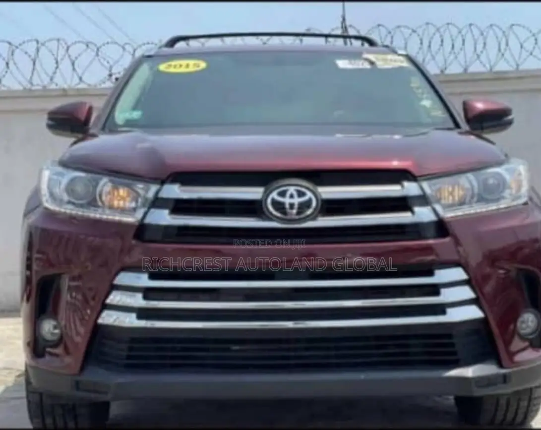 Toyota Highlander 2018 Front Bumper Grille