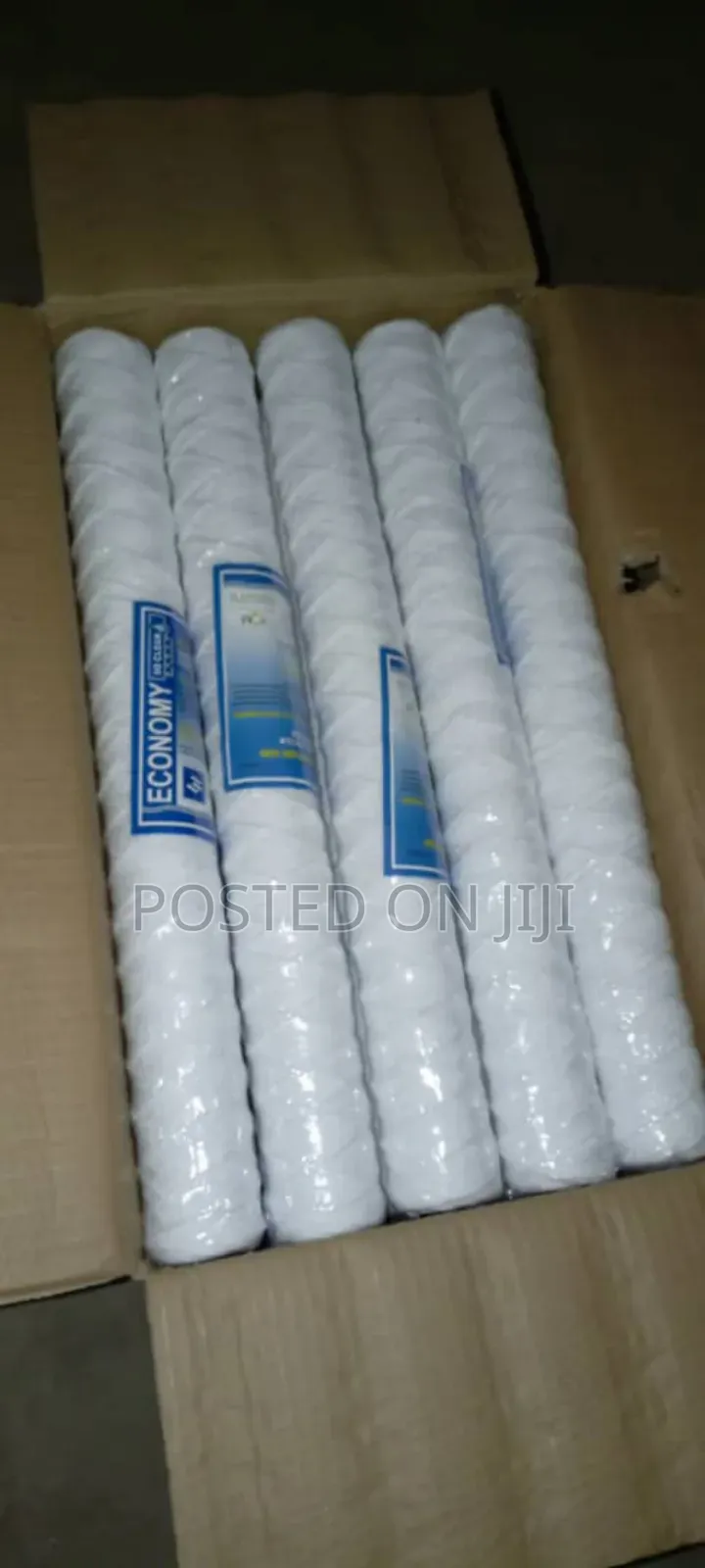 Long Water Filter Transparent And Blue