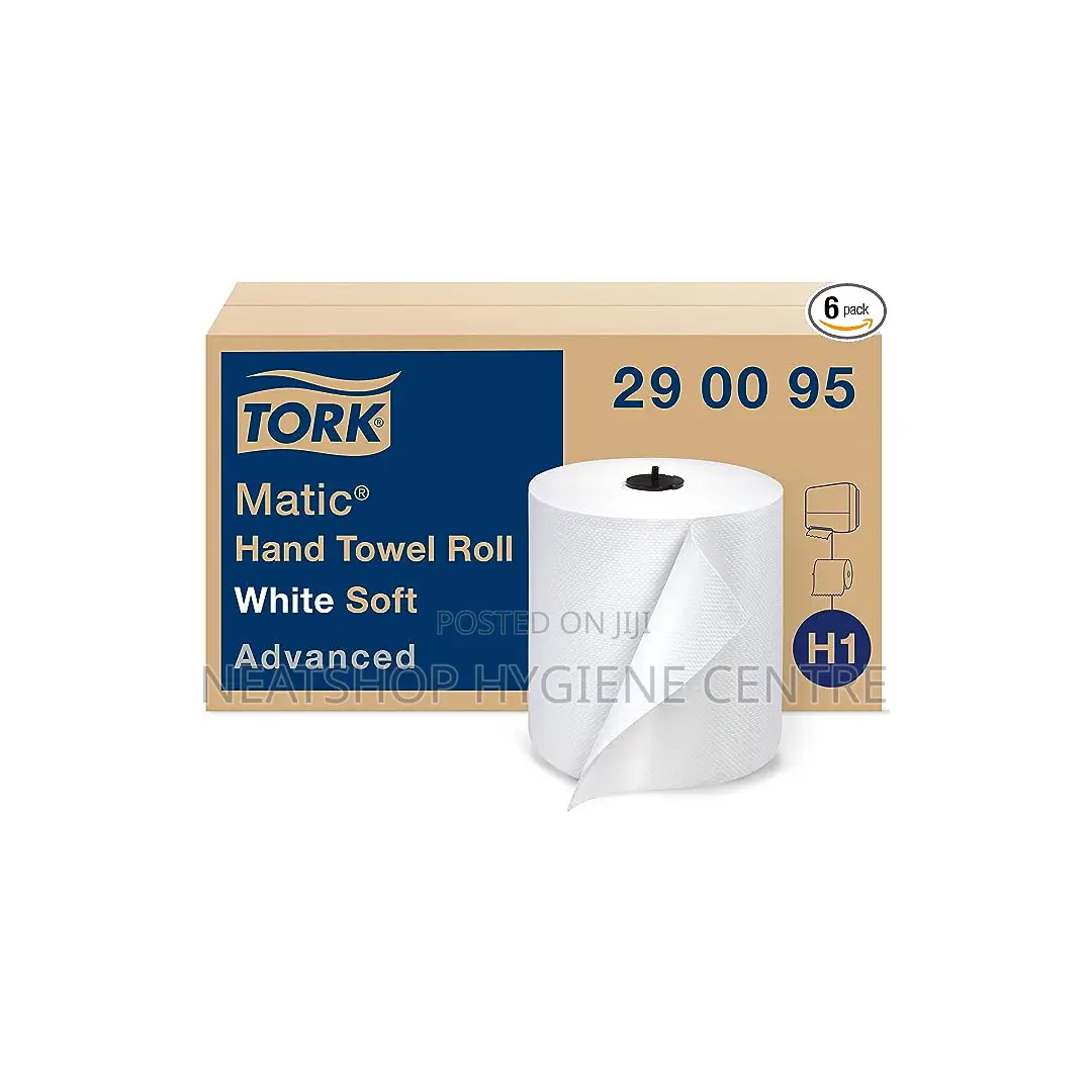 Tork Matic Soft Hand Towel Roll, White,