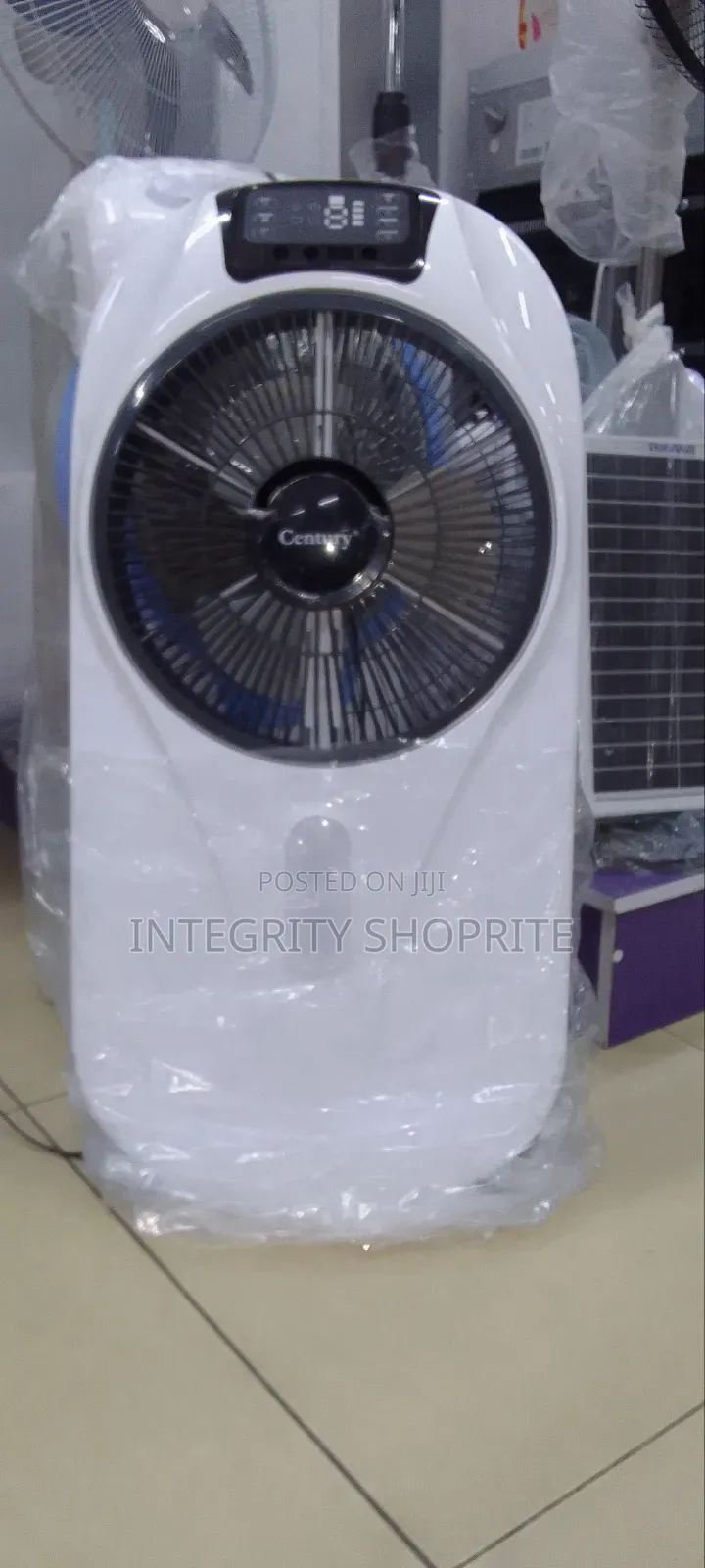 Century 12inches Acdc Rechargeable Mist Fan With Led Light and Remote