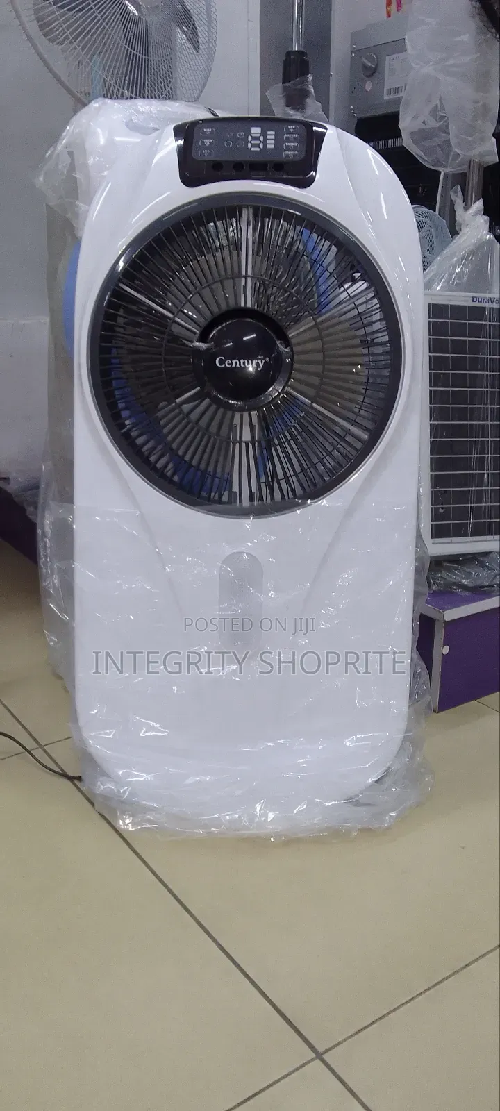 Century 12inches Acdc Rechargeable Mist Fan With Led Light and Remote