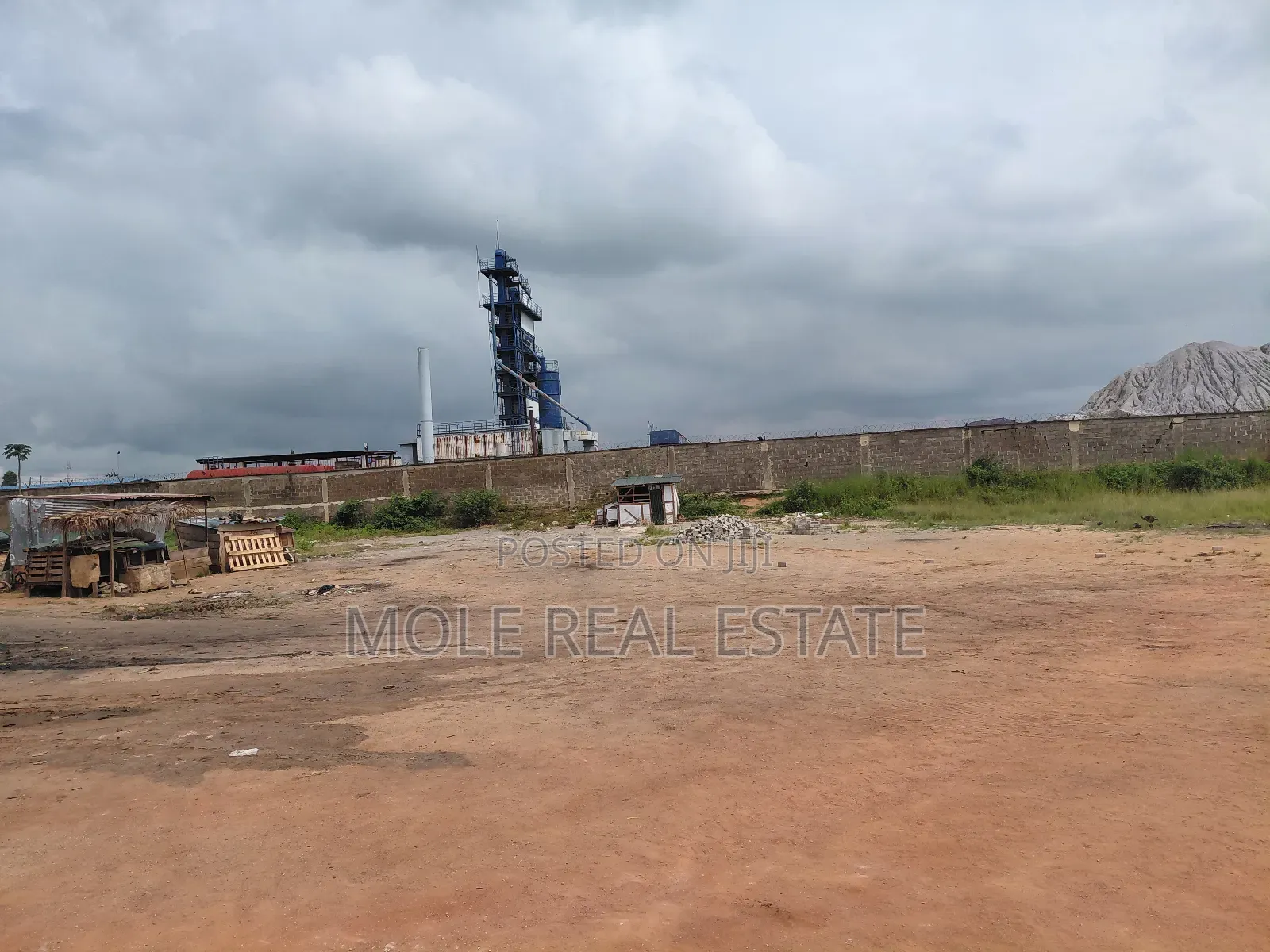 3 Acers of Fenced Ind. Land Facing Ibafo Lag/Ibadan Rd Lag