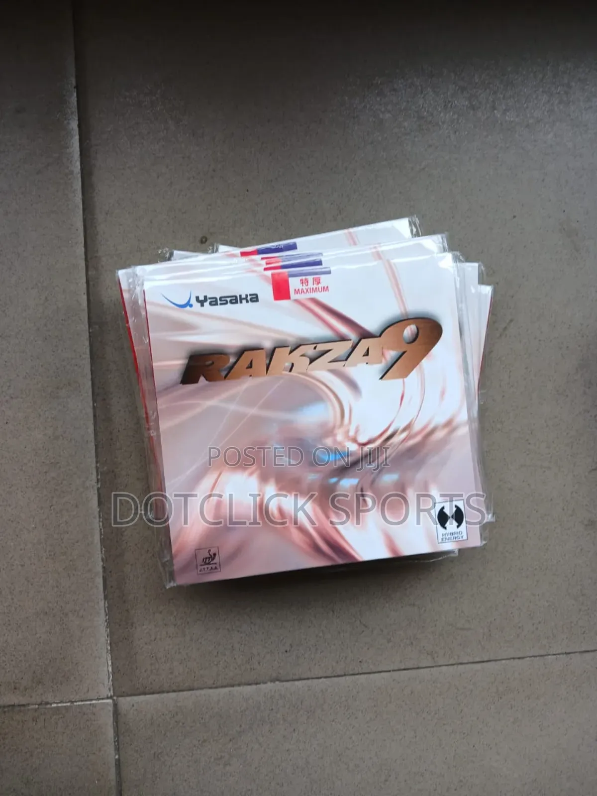 Rakza 9 Yasaka Tennis Rubber (Sold in Pairs)