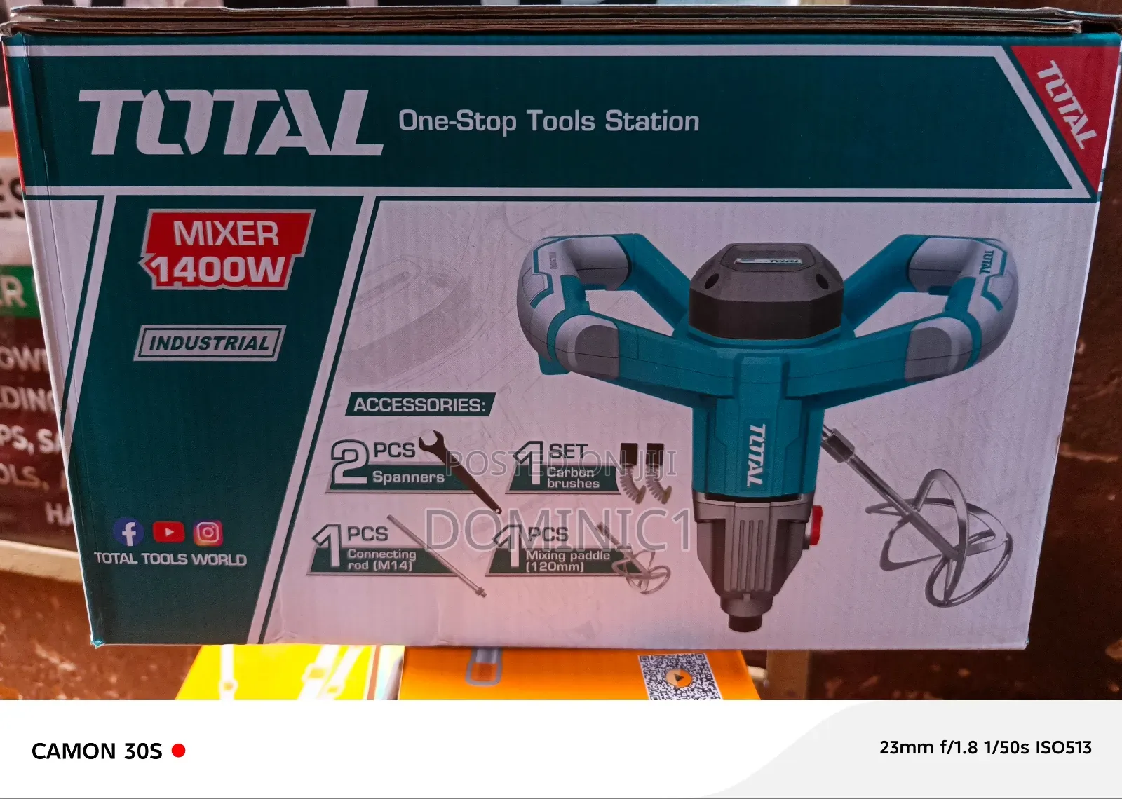 Total Paint Mixer 1400watt