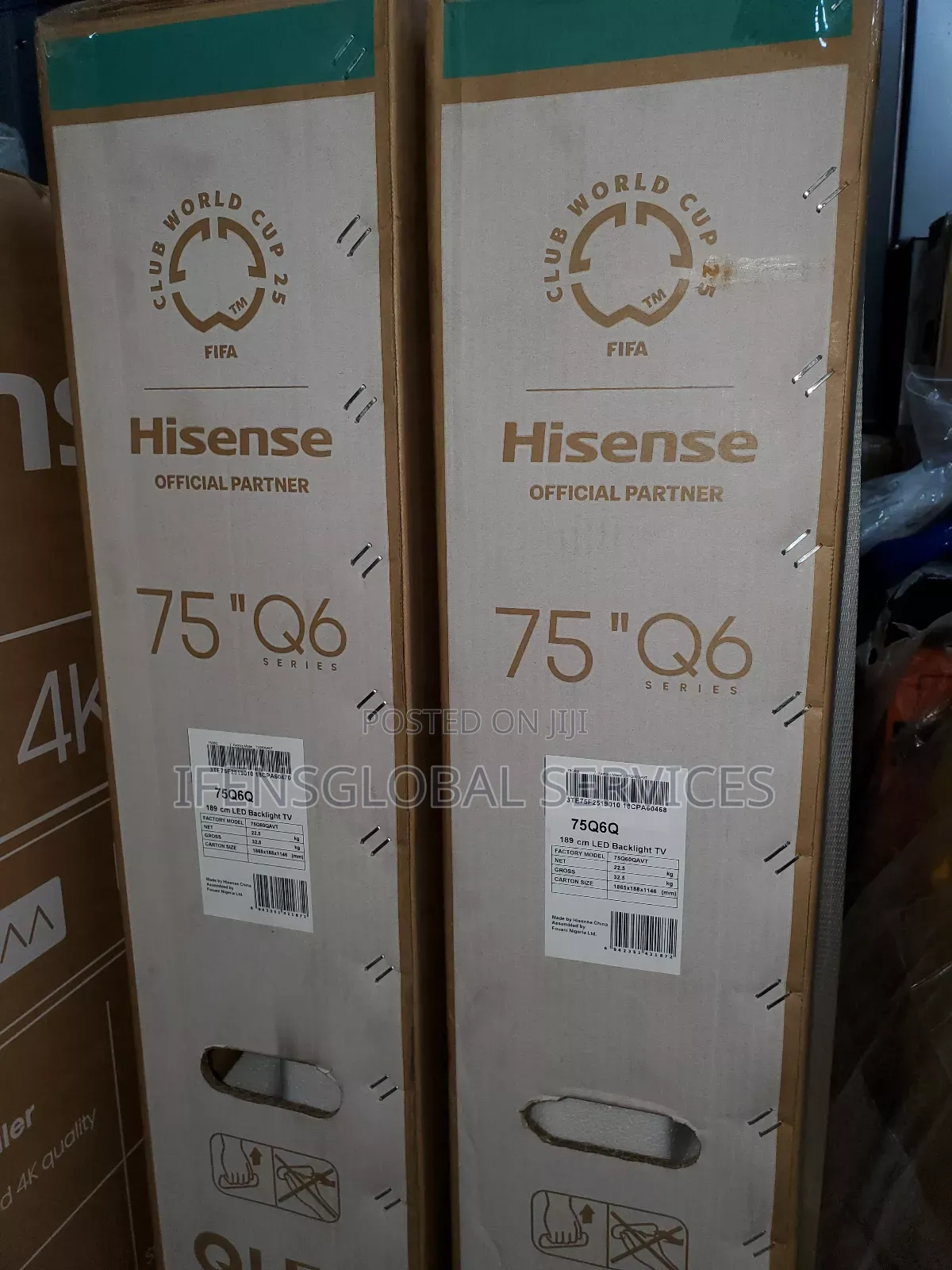 75" Hisense Qled Smart Television