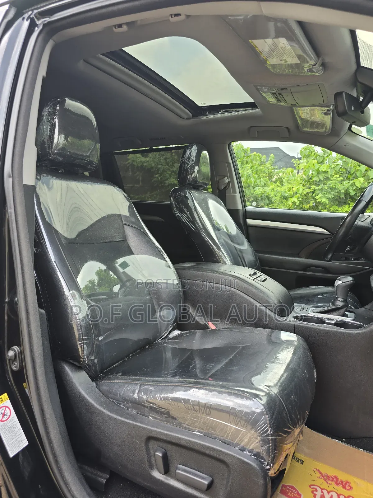 Toyota Highlander XLE 4x2 V6 (3.5L 6cyl 8A) 2017 Black