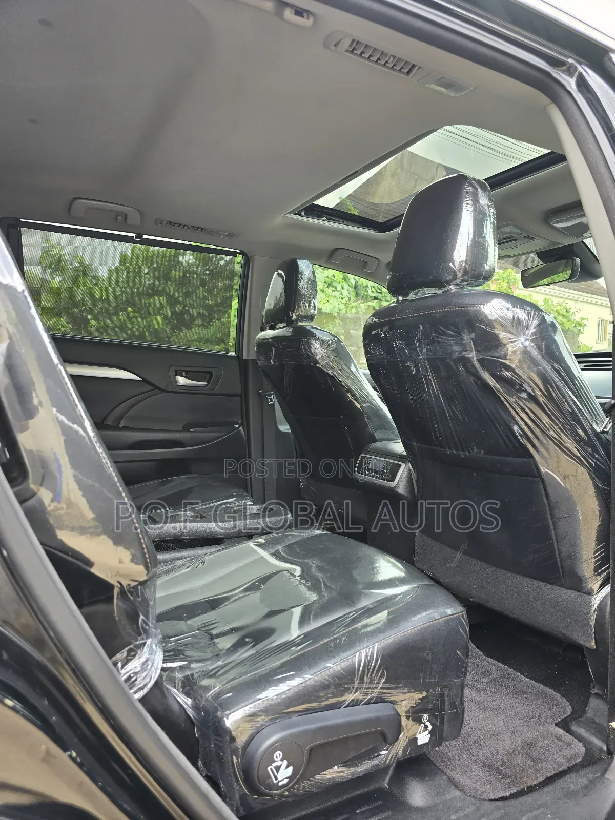 Toyota Highlander XLE 4x2 V6 (3.5L 6cyl 8A) 2017 Black