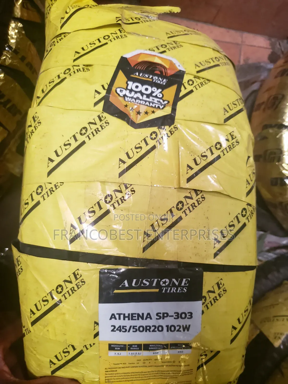 245/50r20 Austone Tyre